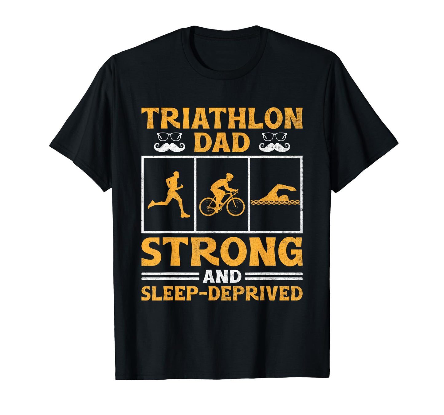 Triathlon Dad Swim Bike Run T-Shirt - Streetwear Style Men Women - T-Shirt, Sweatshirt, Hoodie