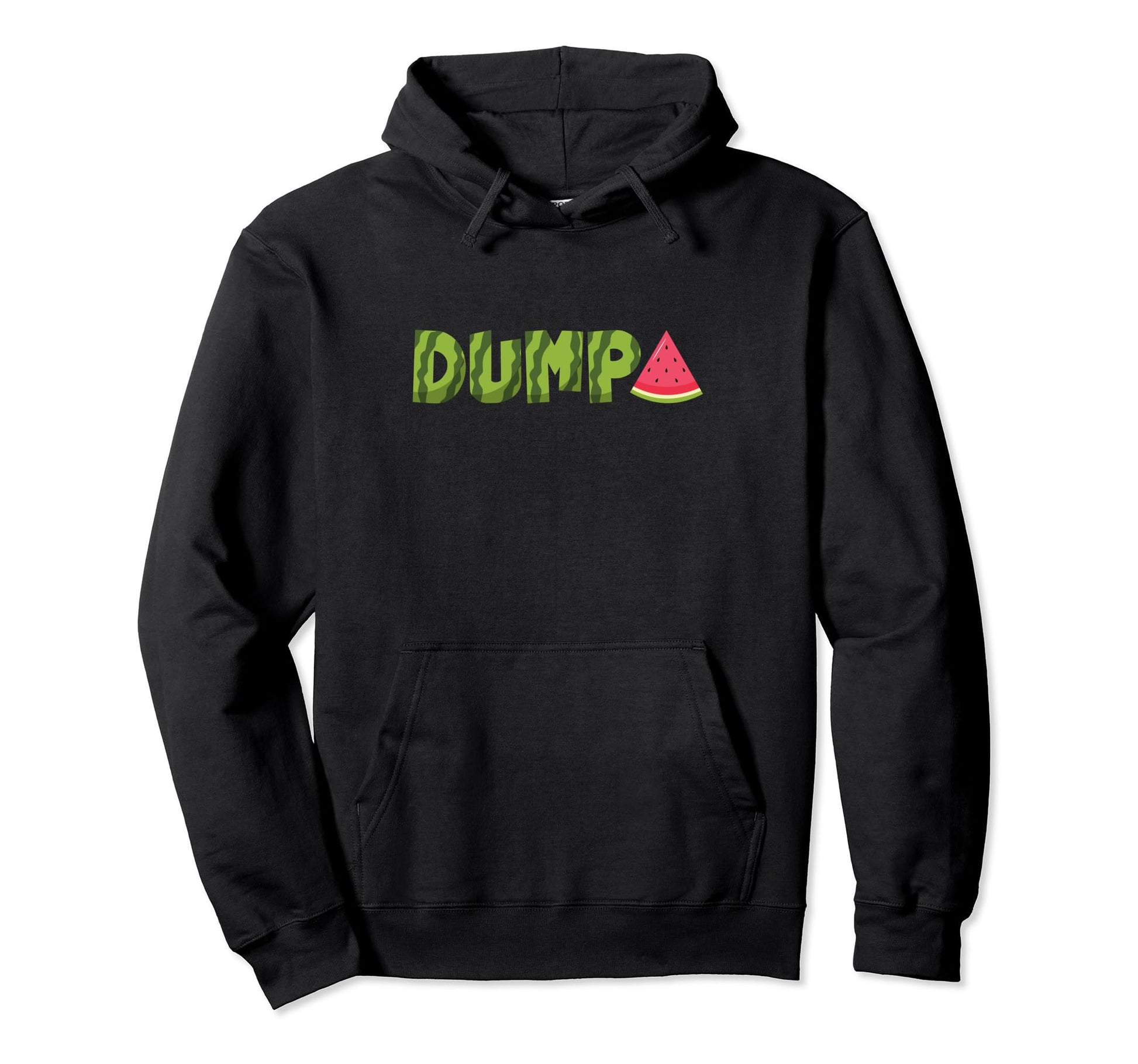 Dumpa Watermelon Funny Summer Fruit Hoodie - Casual Everyday Wear Unisex - T-Shirt, Sweatshirt, Hoodie