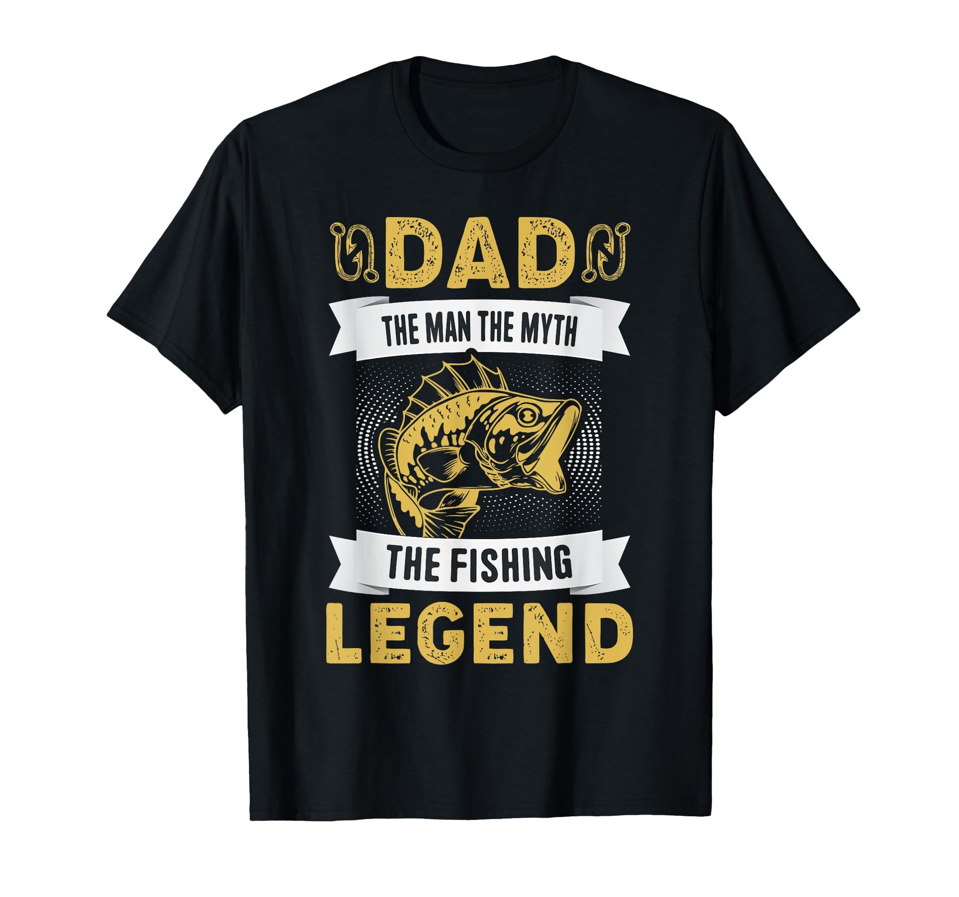 Dad Myth Fishing Legend T-Shirt - Graphic Print Men Women - T-Shirt, Sweatshirt, Hoodie