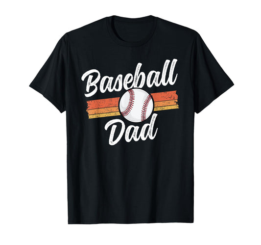 Baseball Dad Coach Fathers Day Gift Him T-Shirt - Unique Graphic Men Women - T-Shirt, Sweatshirt, Hoodie