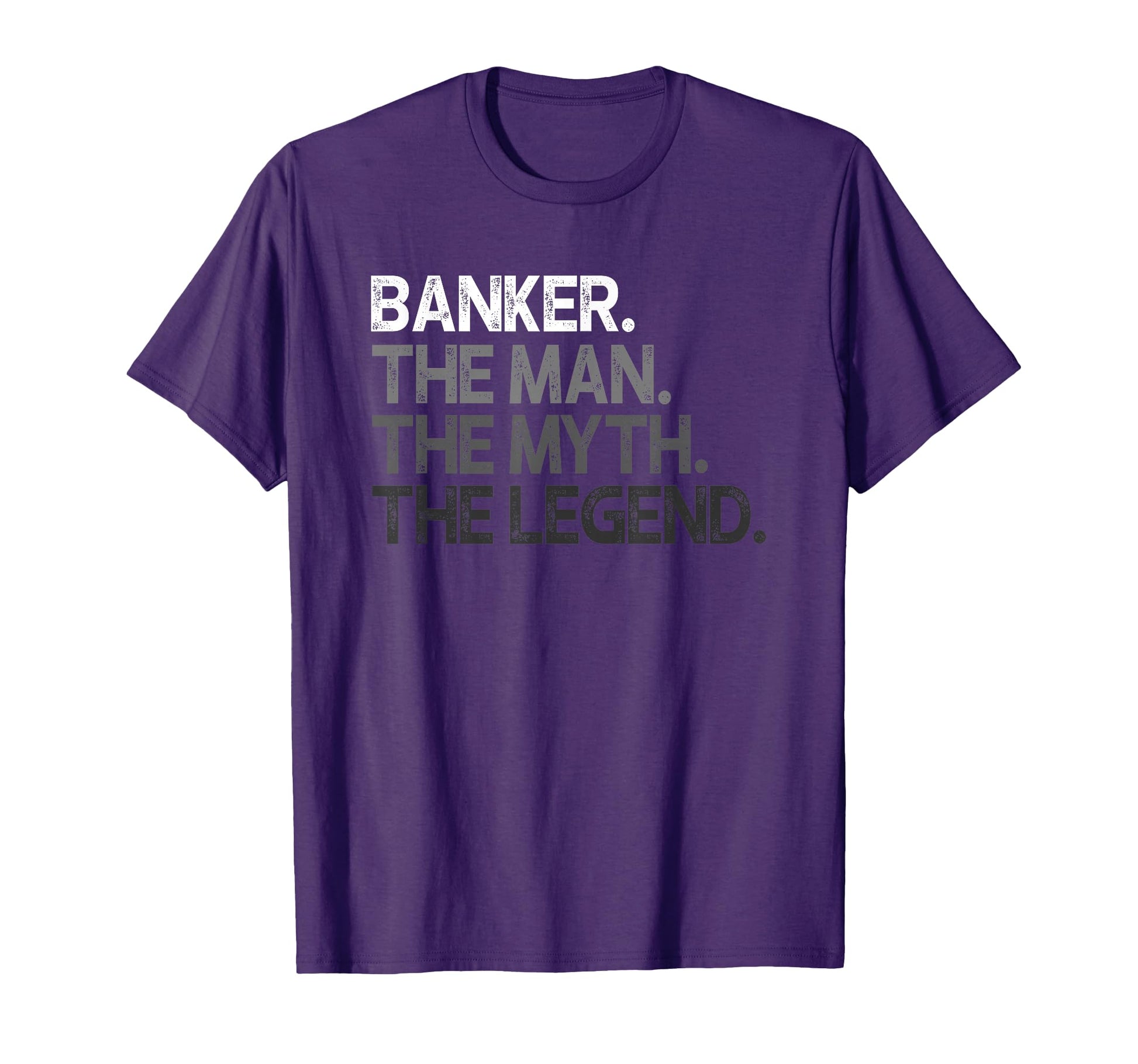 Mens Banker Gift Myth Legend T-Shirt - Custom Art Print for Adults - T-Shirt, Sweatshirt, Hoodie