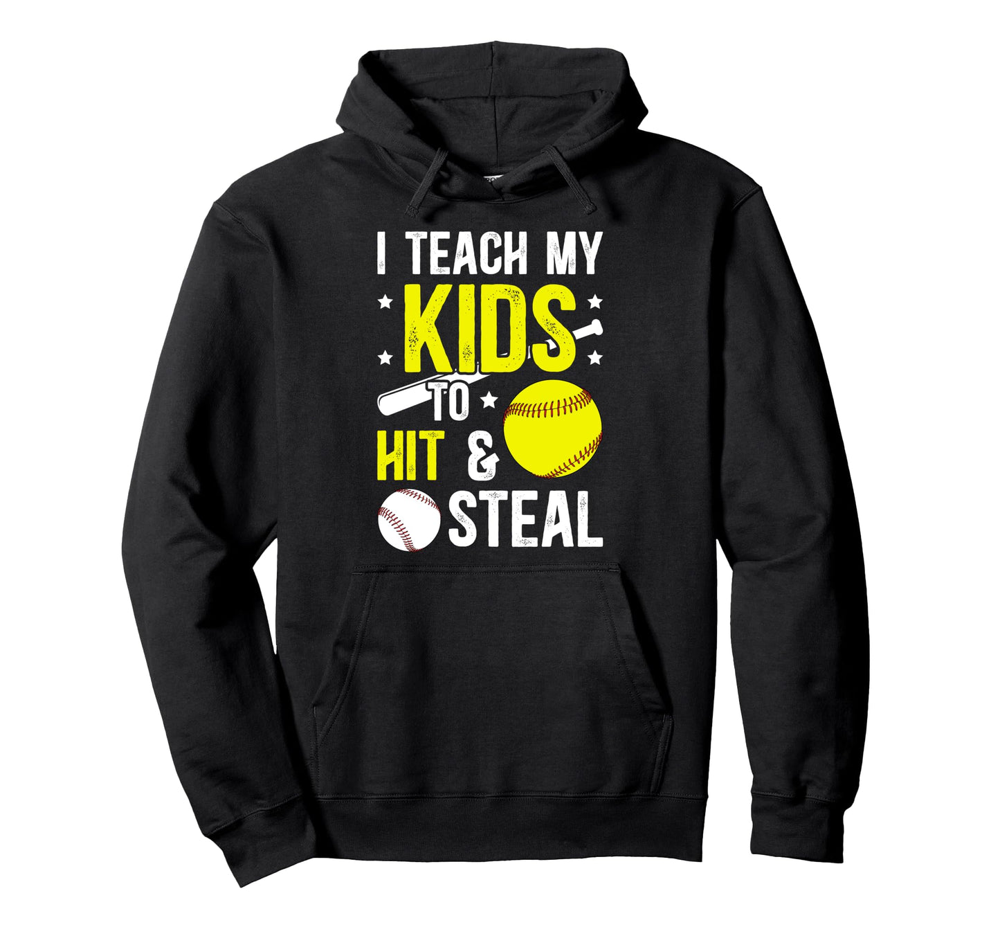 Baseball Softball Dad Funny Softball Hoodie - Aesthetic Graphic Unisex - T-Shirt, Sweatshirt, Hoodie