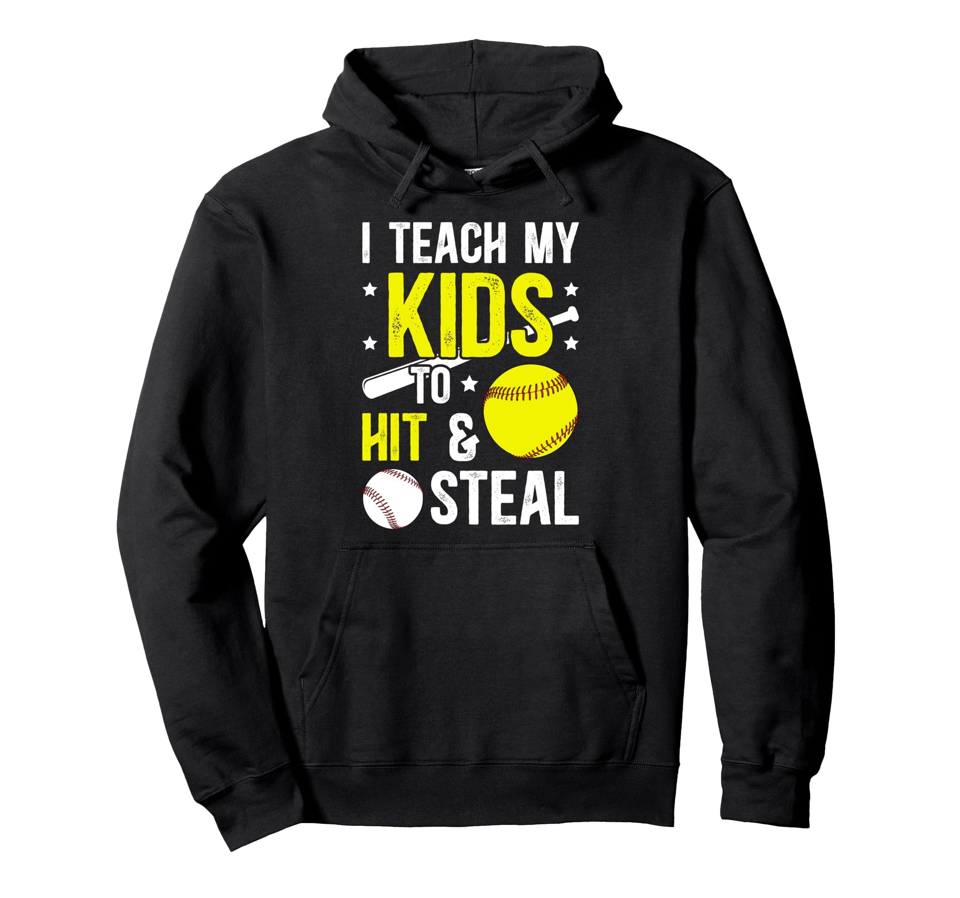 Baseball Softball Dad Funny Softball Hoodie - Aesthetic Graphic Unisex - T-Shirt, Sweatshirt, Hoodie
