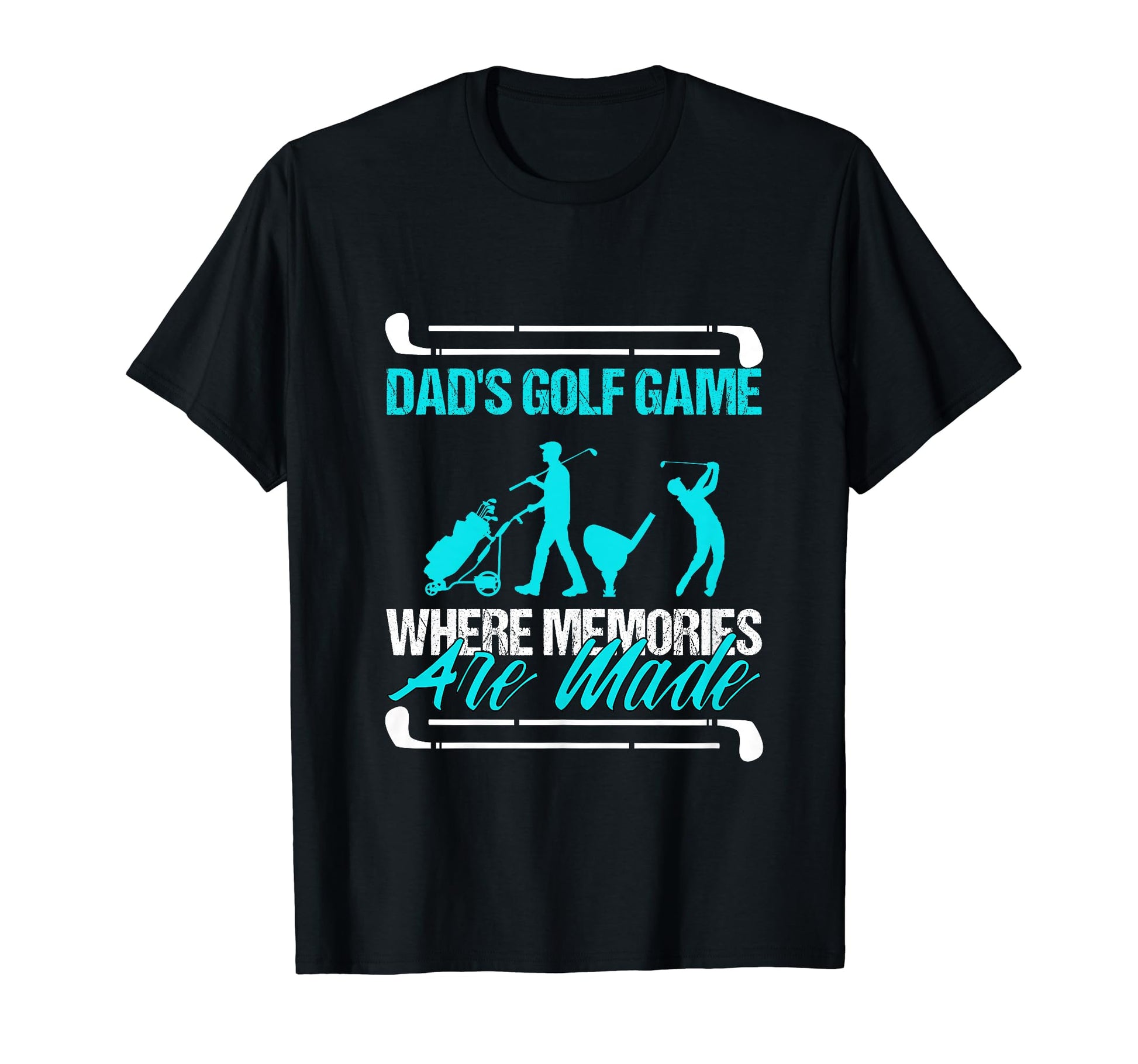 Funny Golfing Dads Golf Game Where T-Shirt - Fun Novelty Design for Adults - T-Shirt, Sweatshirt, Hoodie