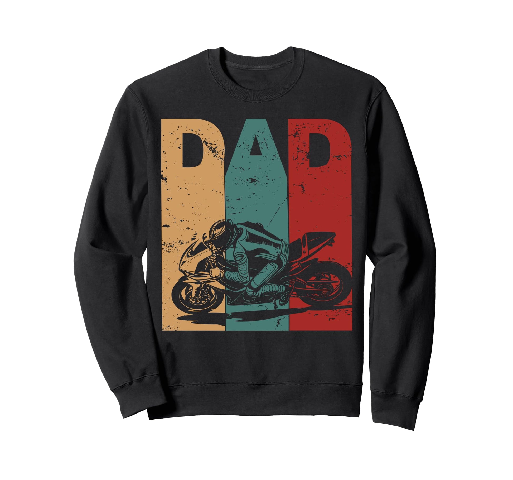 Sport Bike Dad Fathers Day Sweatshirt - Streetwear Style for Adults - T-Shirt, Sweatshirt, Hoodie