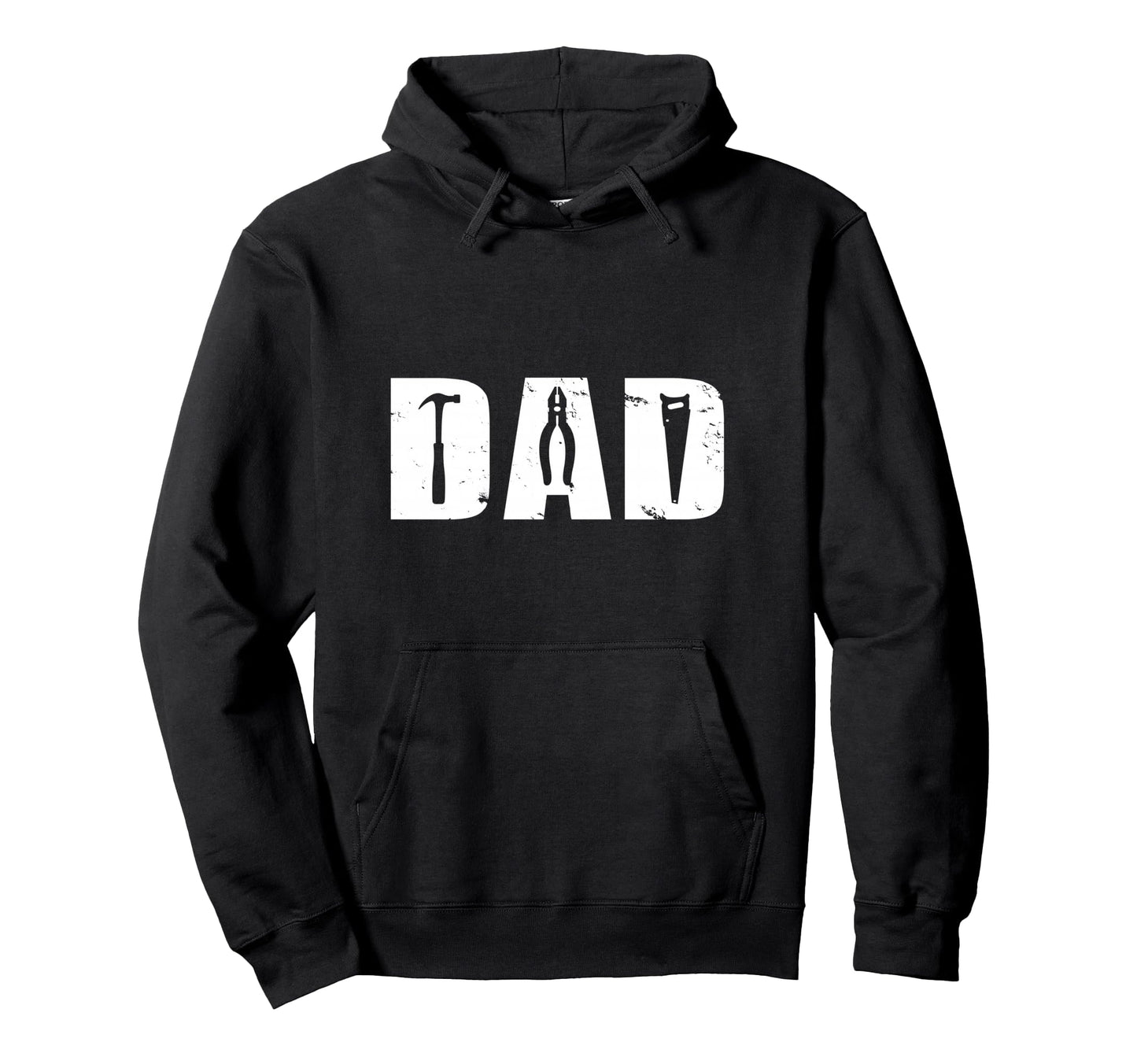 Dad And Tools Fathers Day Papa Daddy Husband Hoodie - Graphic Print Unisex - T-Shirt, Sweatshirt, Hoodie
