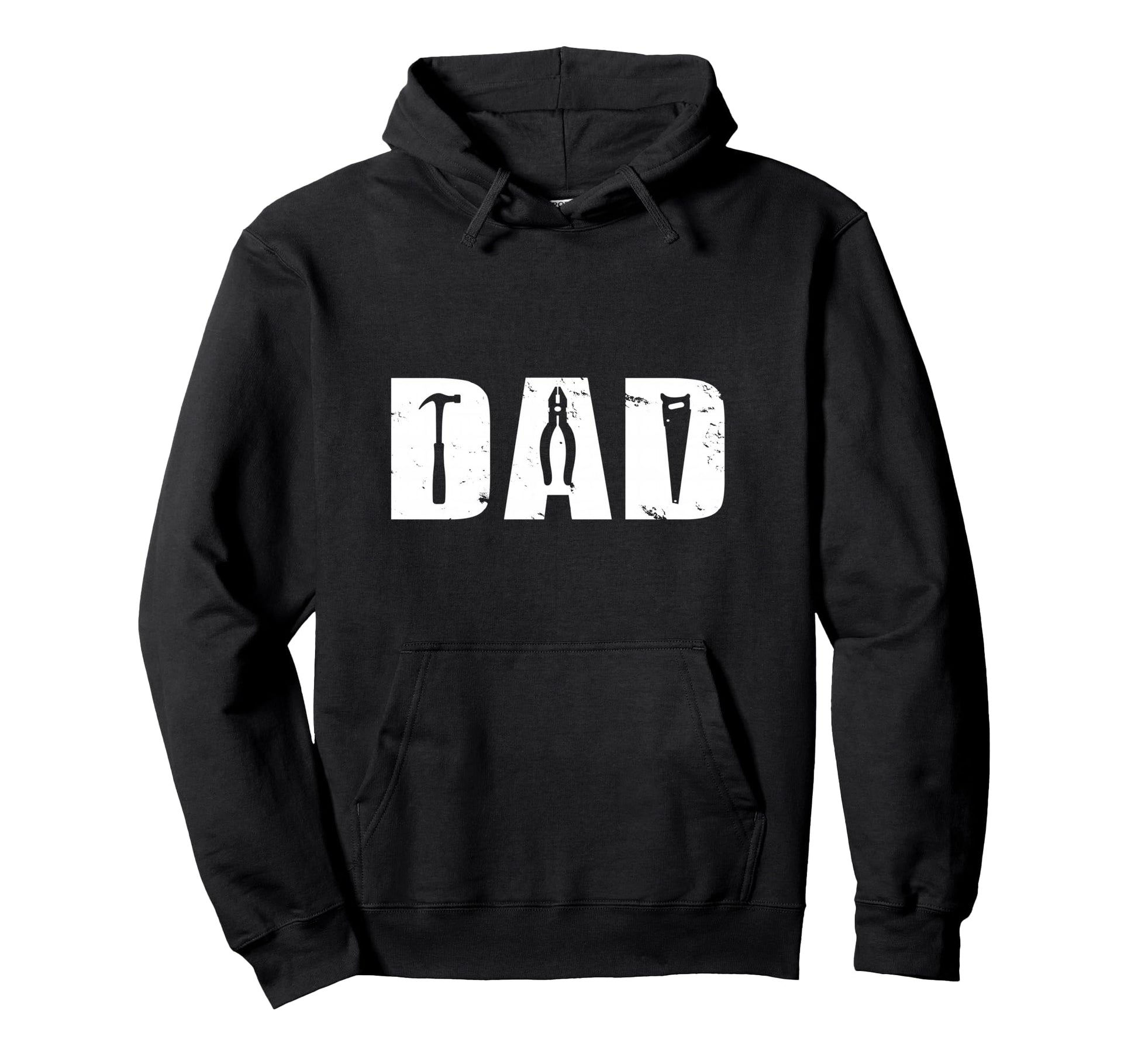 Dad And Tools Fathers Day Papa Daddy Husband Hoodie - Graphic Print Unisex - T-Shirt, Sweatshirt, Hoodie