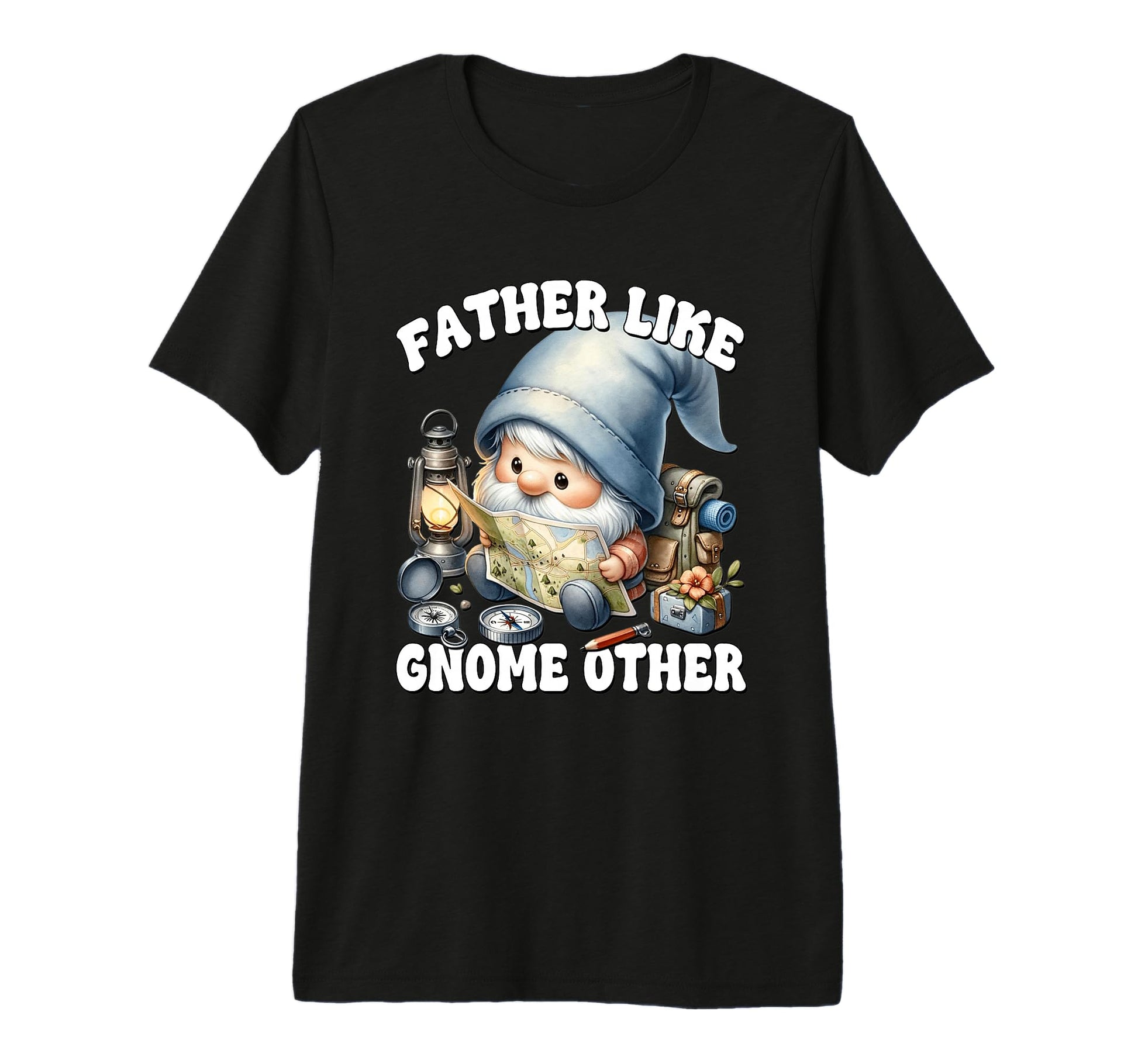 Hiking And Camping Dad Funny Fathers Day T-Shirt - Trendy Graphic Unisex - T-Shirt, Sweatshirt, Hoodie