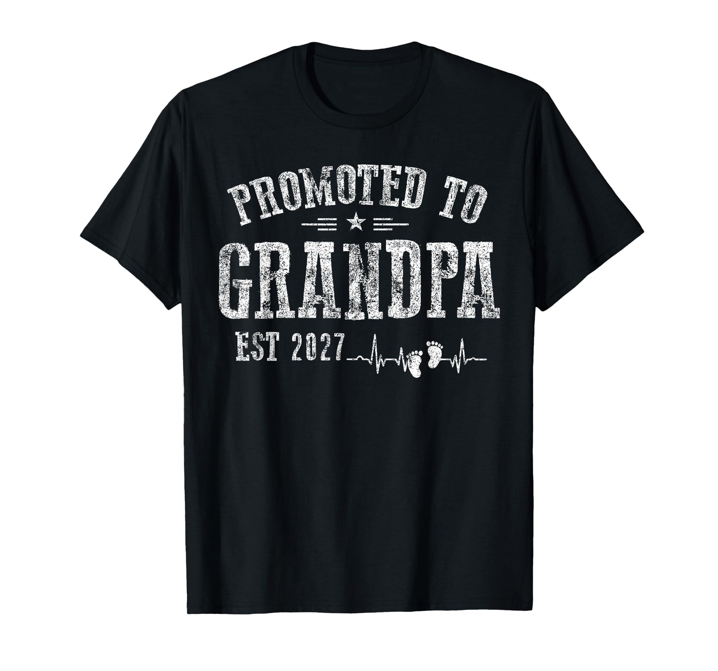 Promoted To Grandpa 2027 Funny New Grandpa T-Shirt - Trendy Graphic Unisex - T-Shirt, Sweatshirt, Hoodie
