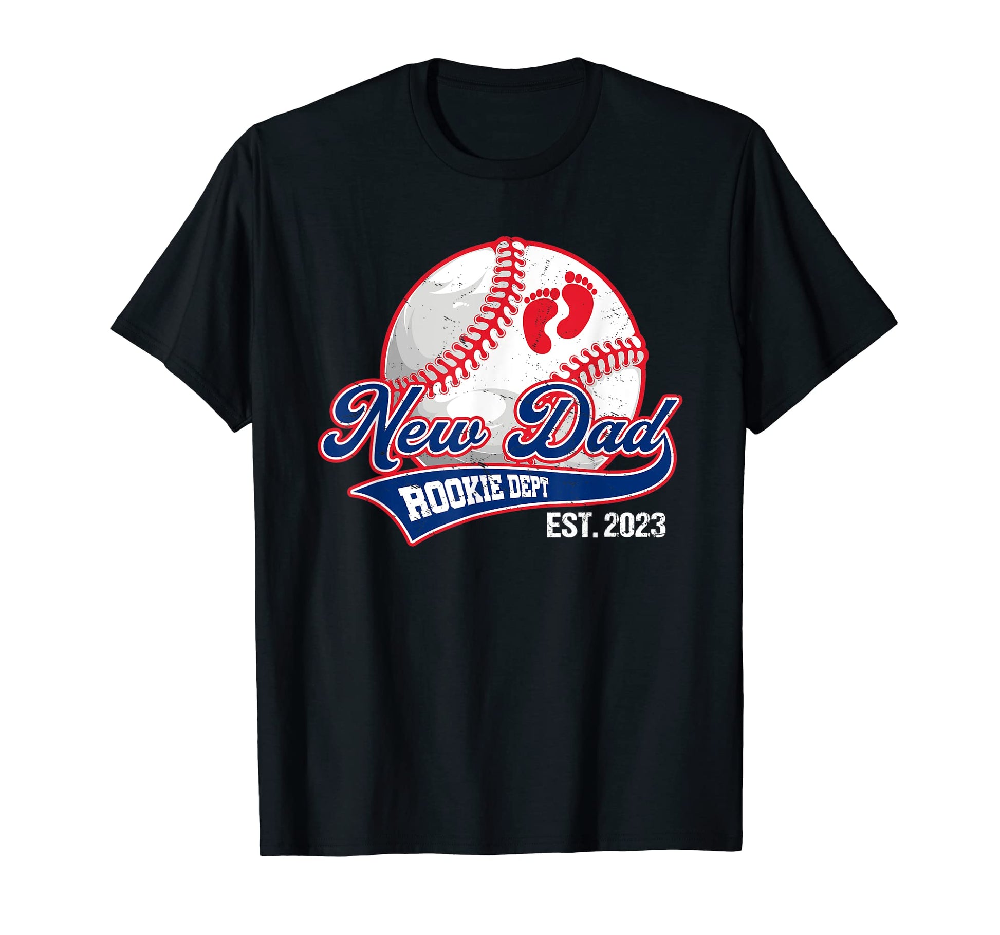 Mens New Dad Rookie Dept 2023 Soon T-Shirt - Aesthetic Graphic for Adults - T-Shirt, Sweatshirt, Hoodie