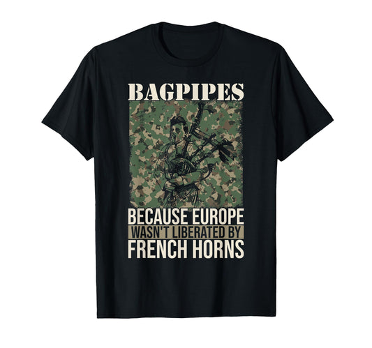 Bagpiper Scottish Musicians Love T-Shirt - Novelty Apparel Men Women - T-Shirt, Sweatshirt, Hoodie