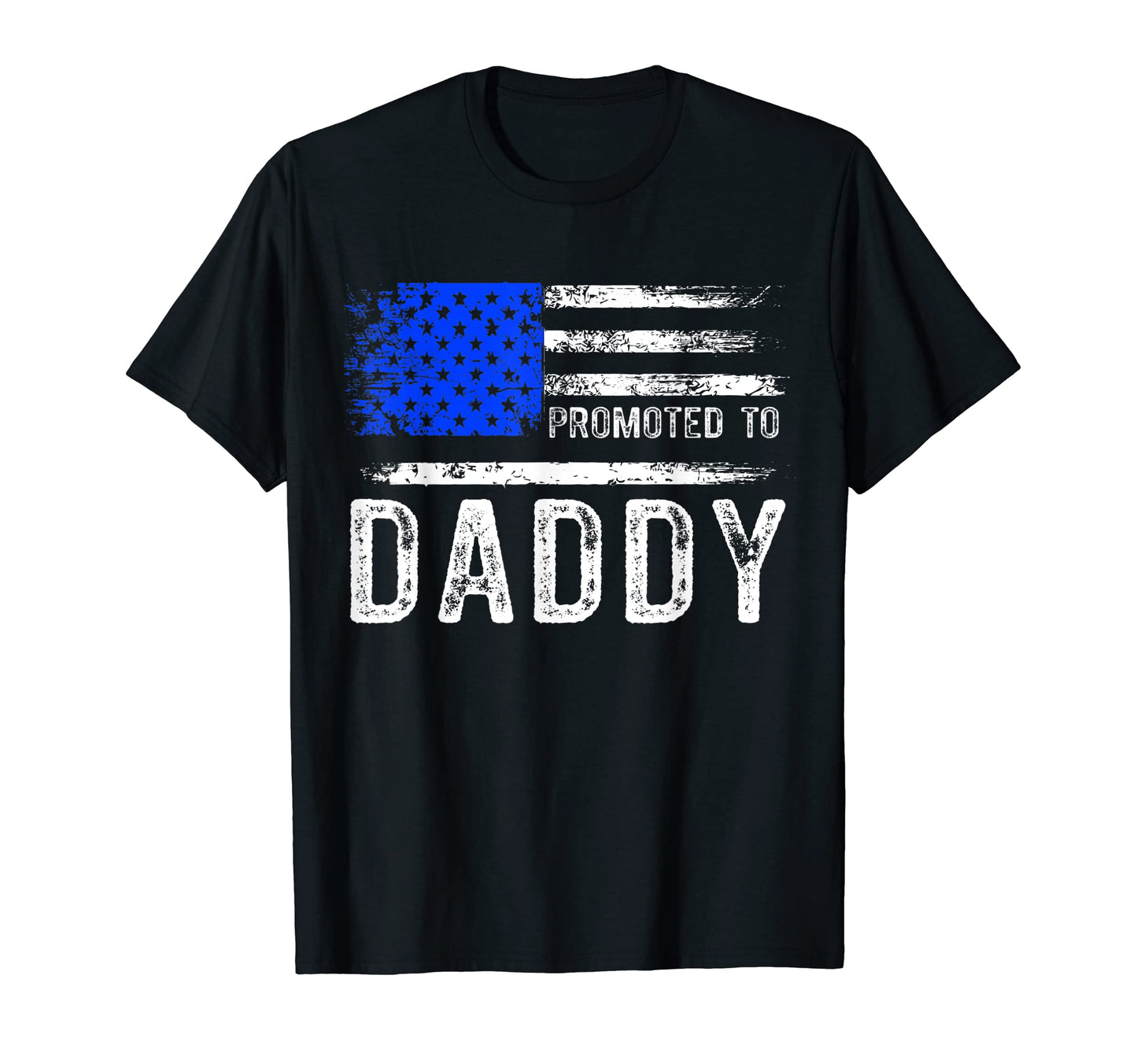 New First Time Dad To Be Daddy Police T-Shirt - Minimalist Print Unisex - T-Shirt, Sweatshirt, Hoodie