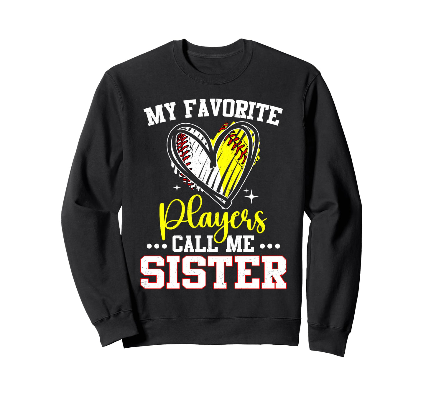 My Favorite Baseball Softball Sweatshirt - Fun Novelty Design Unisex - T-Shirt, Sweatshirt, Hoodie