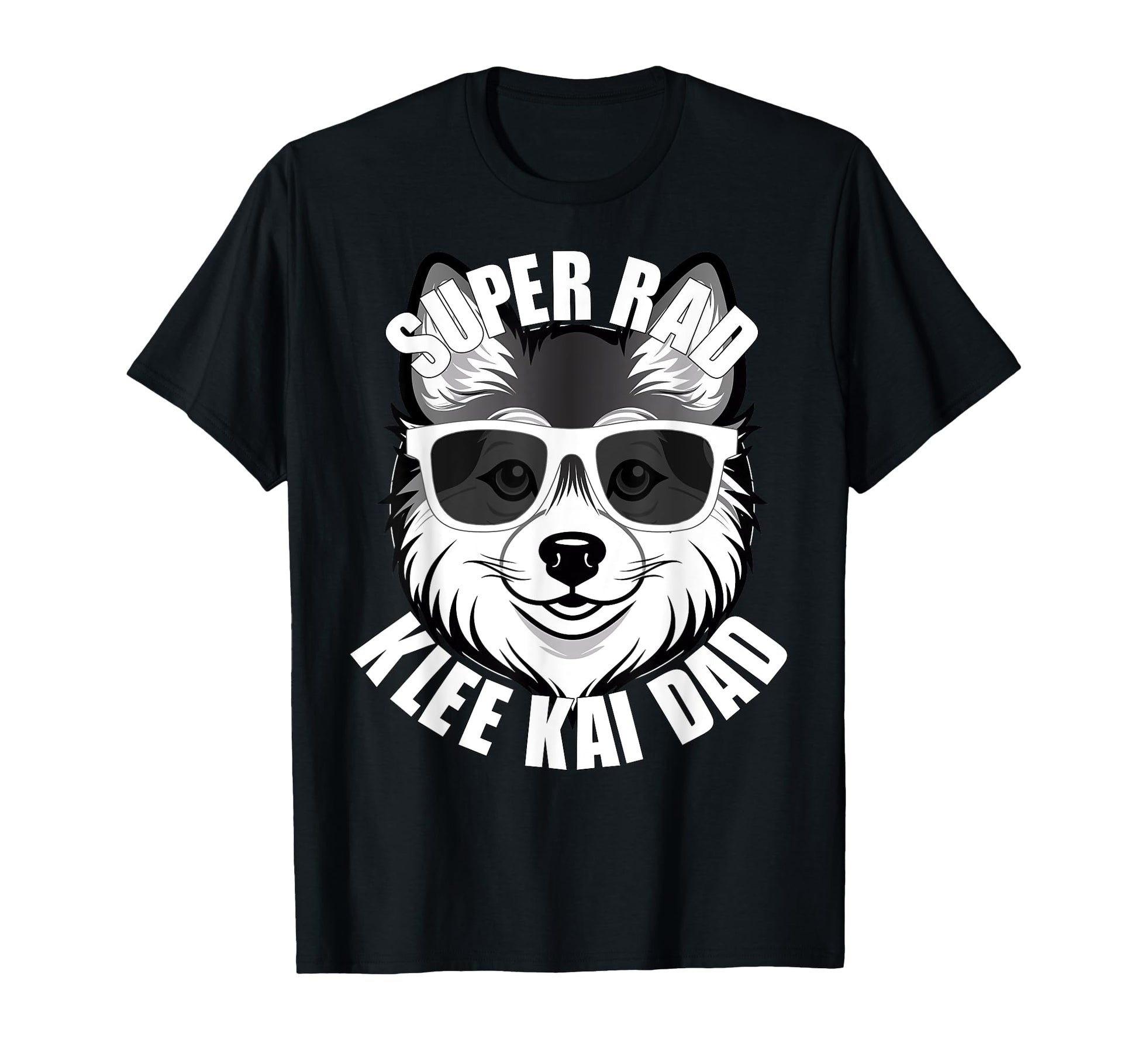Alaskan Klee Kai Dad Puppy Dog Funny T-Shirt - Trendy Graphic for Adults - T-Shirt, Sweatshirt, Hoodie