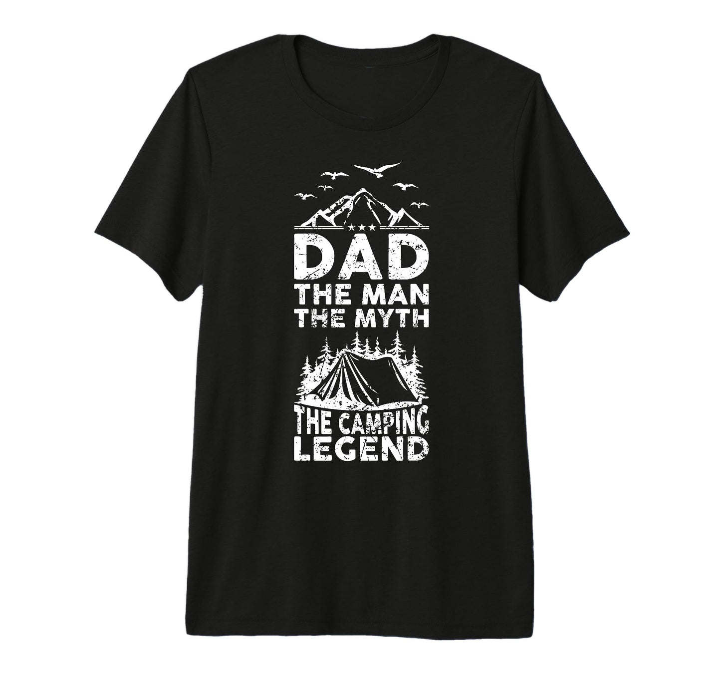 Dad Myth Tri Blend T-Shirt - Novelty Apparel Unisex - T-Shirt, Sweatshirt, Hoodie