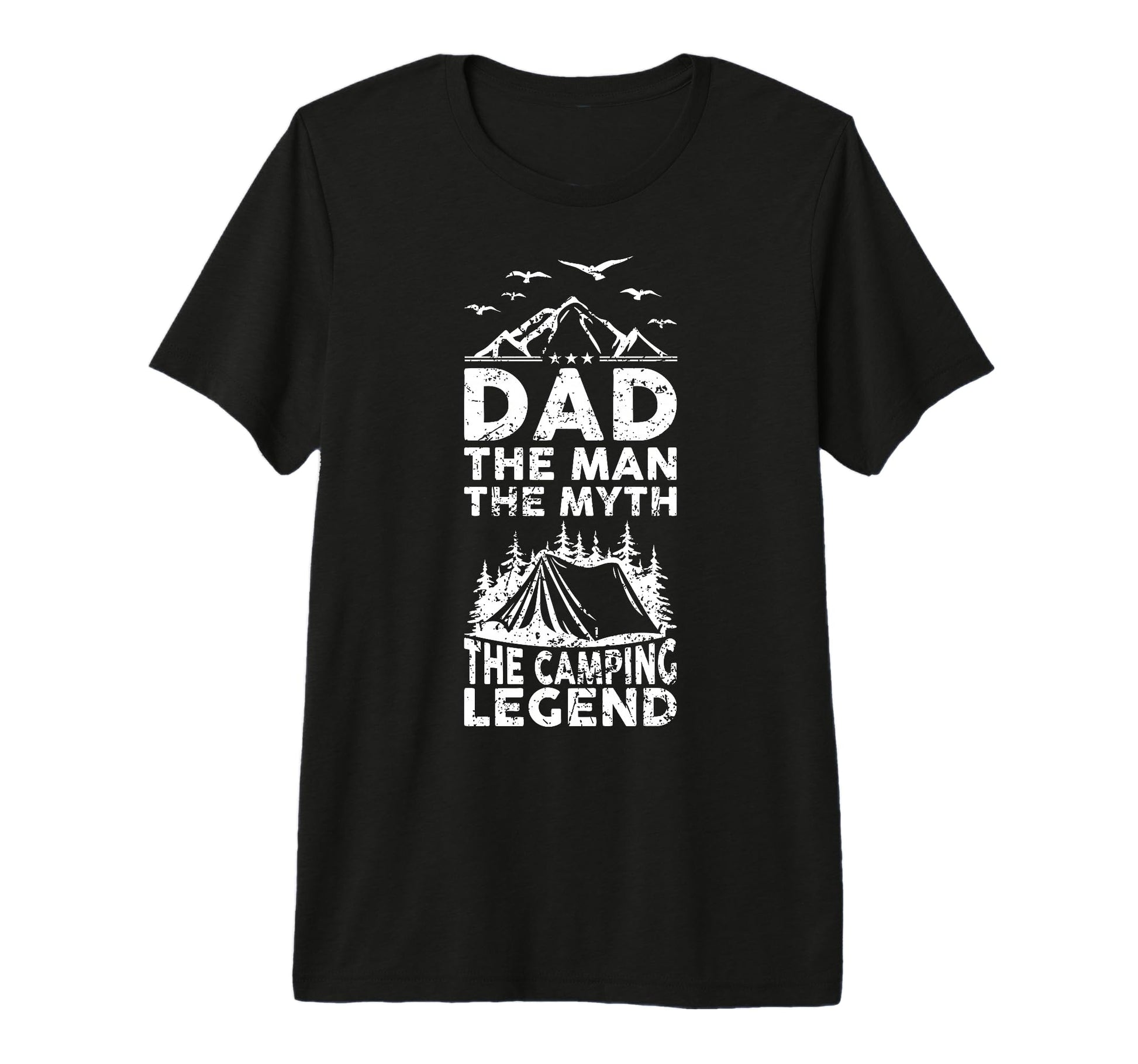 Dad Myth Tri Blend T-Shirt - Novelty Apparel Unisex - T-Shirt, Sweatshirt, Hoodie