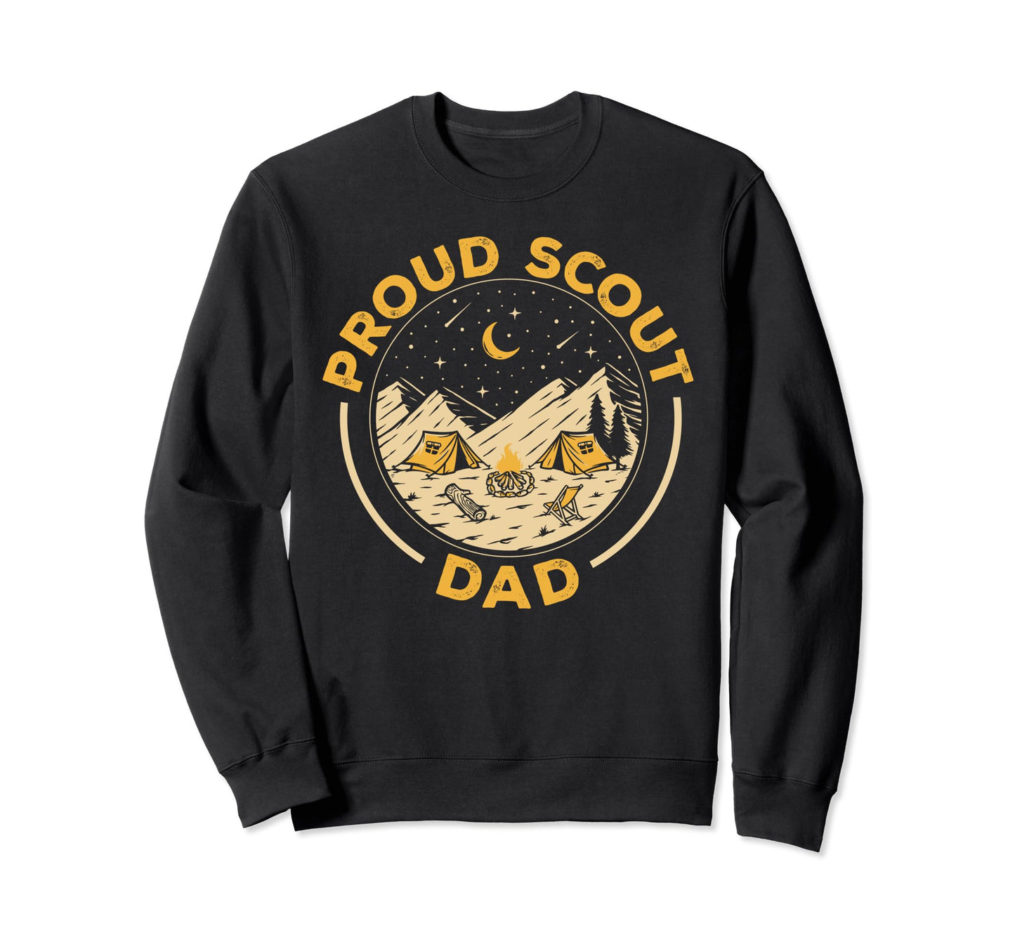Scout Scouting Proud Scout Dad Sweatshirt - Fun Novelty Design Unisex - T-Shirt, Sweatshirt, Hoodie
