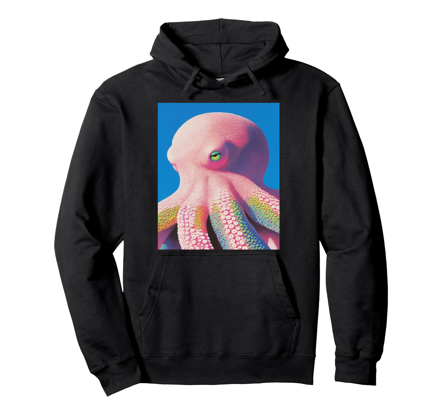 Trendy Tops Squid Octopus Hoodie - Streetwear Style Men Women - T-Shirt, Sweatshirt, Hoodie