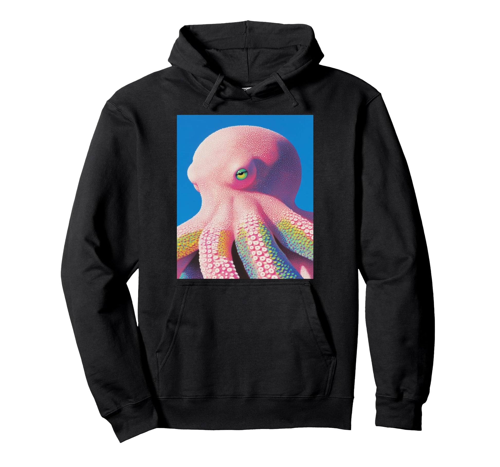 Trendy Tops Squid Octopus Hoodie - Streetwear Style Men Women - T-Shirt, Sweatshirt, Hoodie