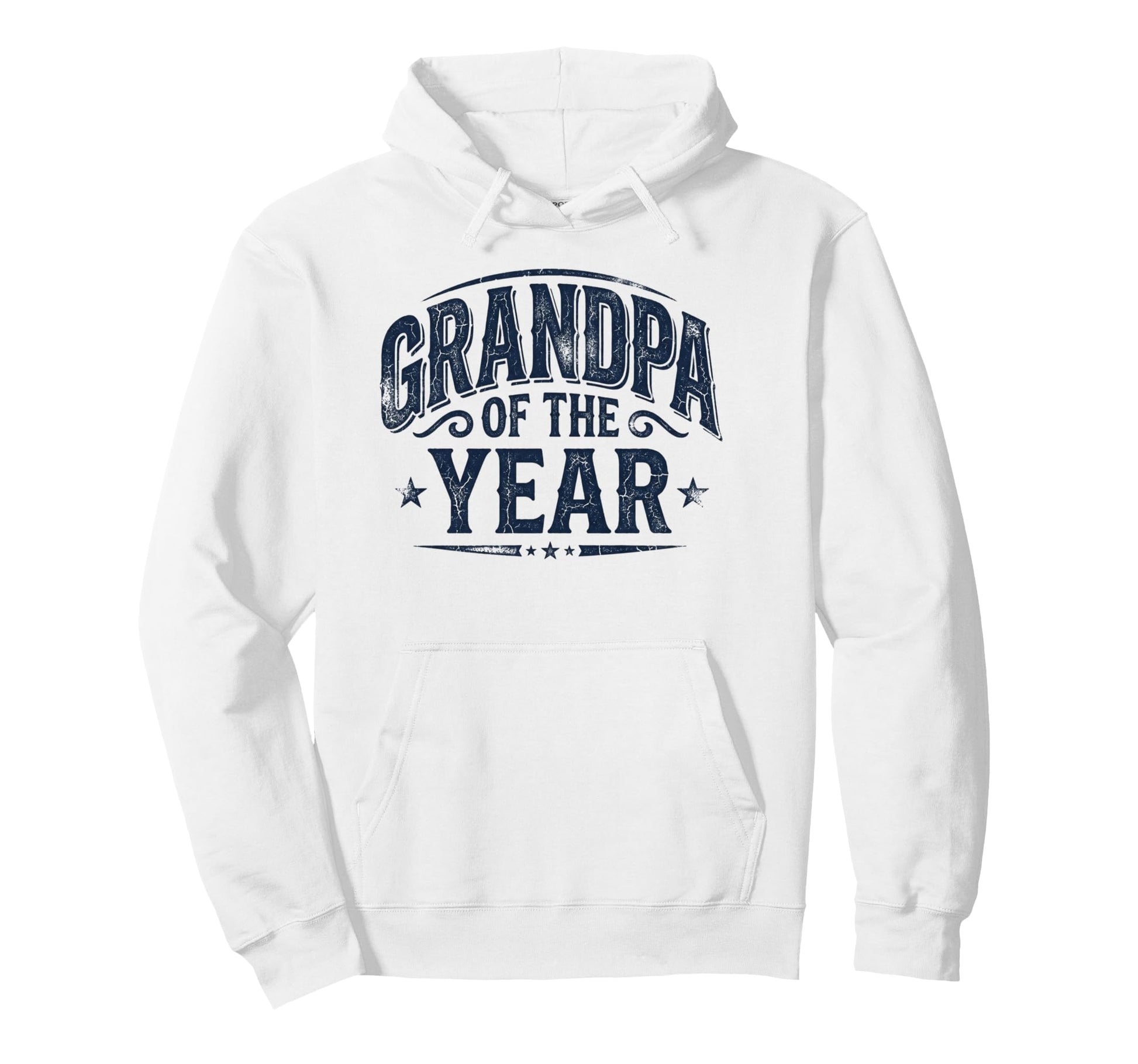 Grandpa Year Grandfather Fathers Day Hoodie - Unique Graphic Unisex - T-Shirt, Sweatshirt, Hoodie