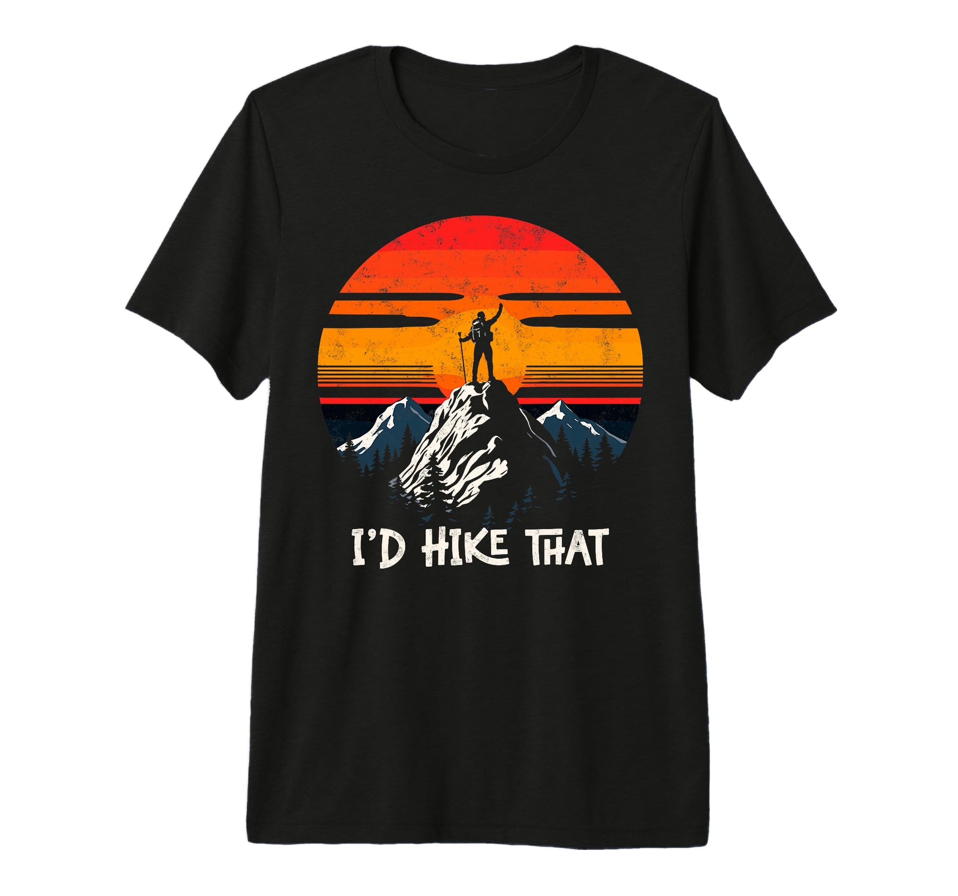Id Hike That Backpacking Funny T-Shirt - Aesthetic Graphic Men Women - T-Shirt, Sweatshirt, Hoodie