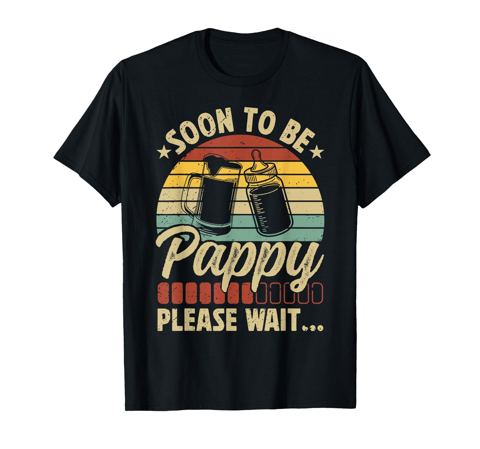 Soon To Be Pappy Promoted To Pappy T-Shirt - Novelty Apparel Men Women - T-Shirt, Sweatshirt, Hoodie