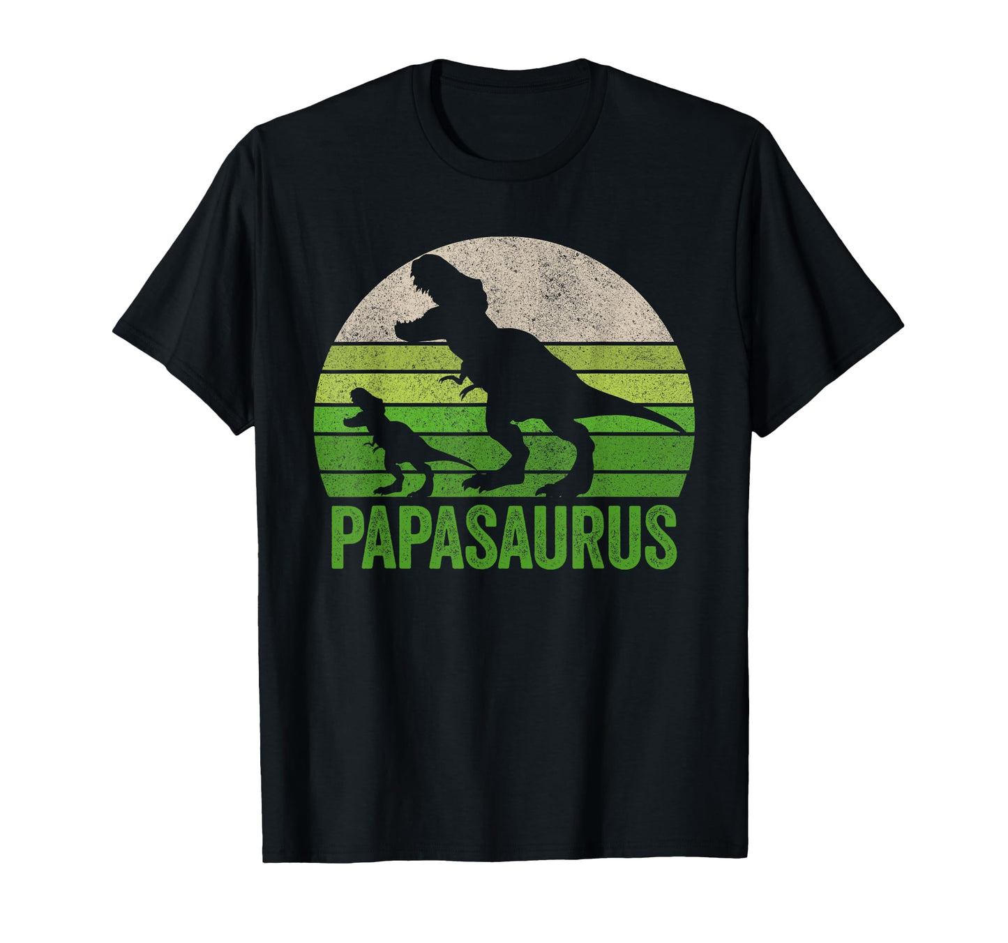 Papasaurus Dad Funny Papa Two Dinosaurs T-Shirt - Novelty Apparel Unisex - T-Shirt, Sweatshirt, Hoodie