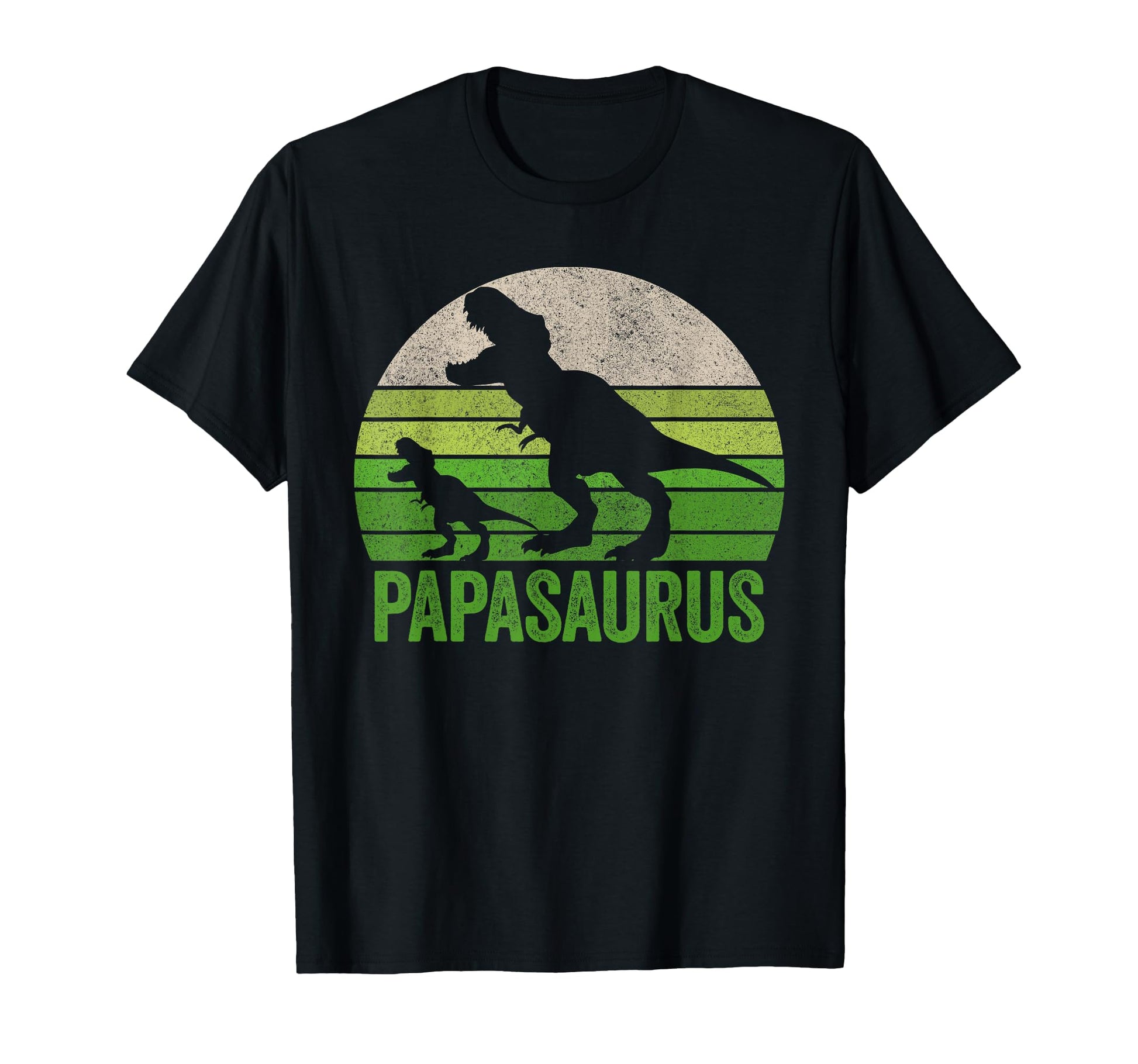 Papasaurus Dad Funny Papa Two Dinosaurs T-Shirt - Novelty Apparel Unisex - T-Shirt, Sweatshirt, Hoodie