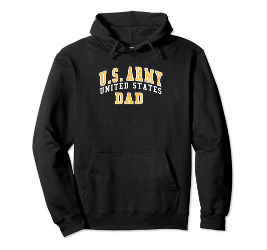 Army United States Military Dad Hoodie - Minimalist Print Men Women - T-Shirt, Sweatshirt, Hoodie