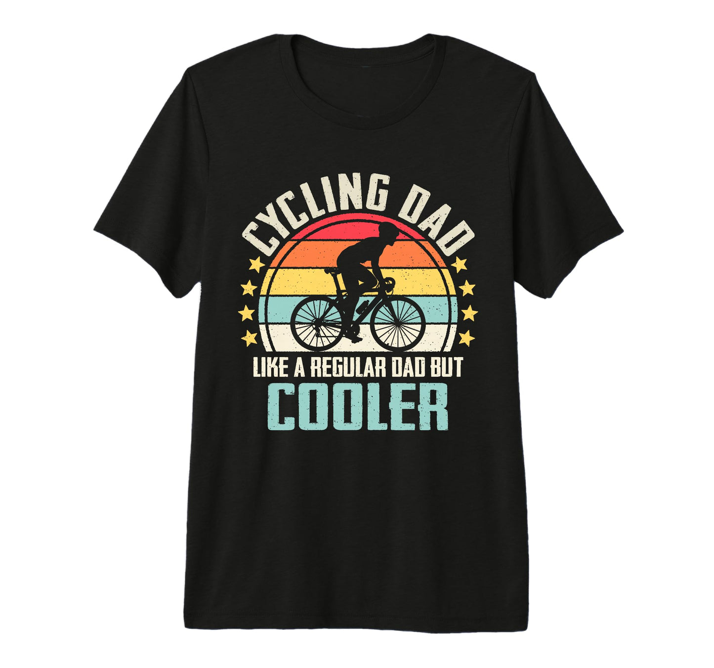 Mens Cycling Dad Like Regular Dad But T-Shirt - Minimalist Print Men Women - T-Shirt, Sweatshirt, Hoodie