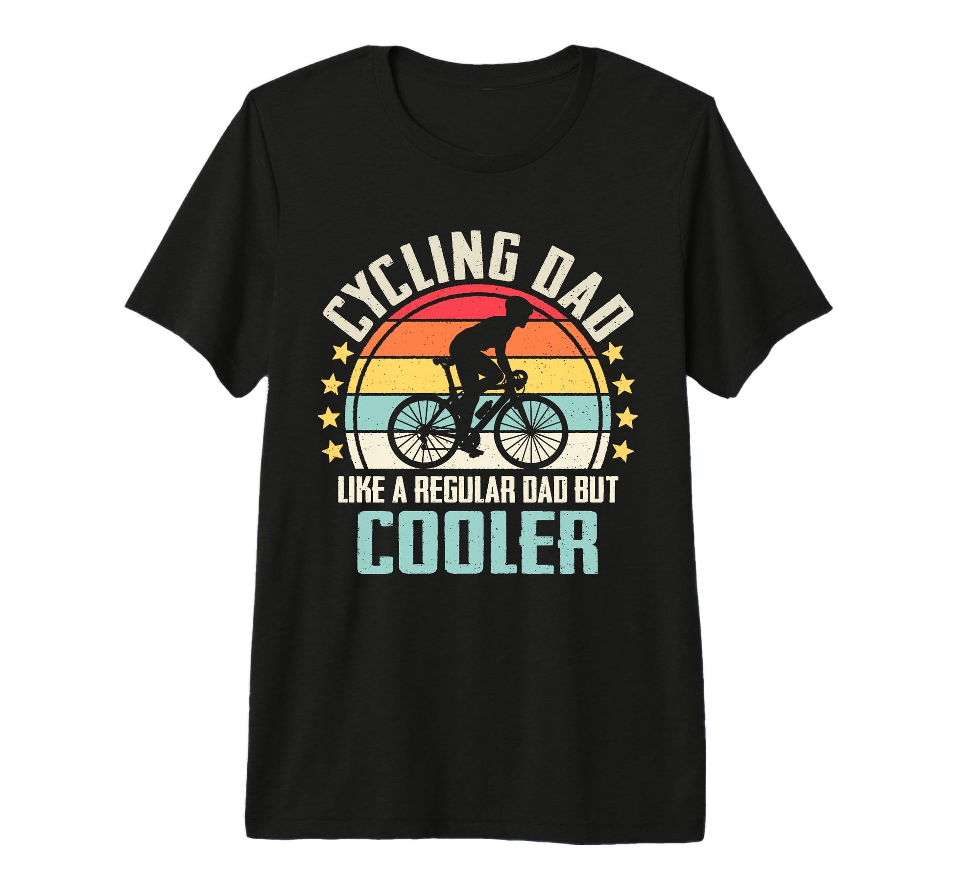 Mens Cycling Dad Like Regular Dad But T-Shirt - Minimalist Print Men Women - T-Shirt, Sweatshirt, Hoodie