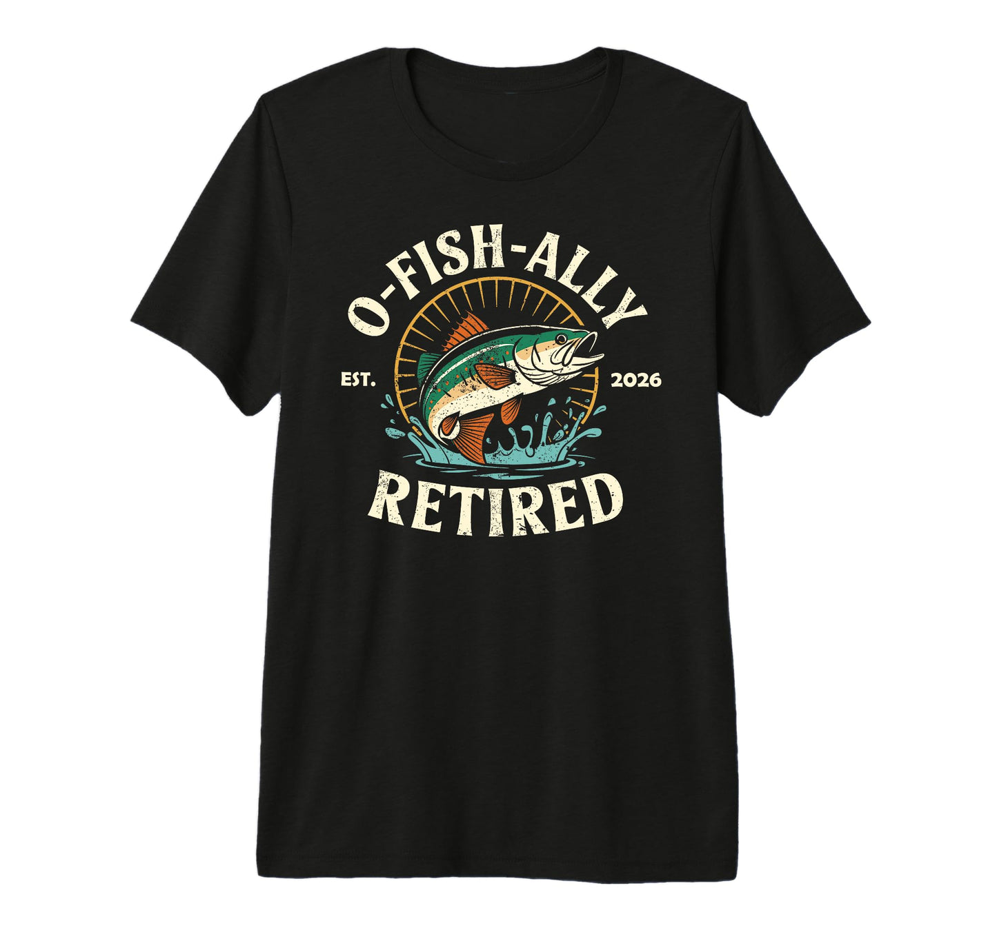 Ofishally Retired Est 2026 Grandpa T-Shirt - Unique Graphic for Adults - T-Shirt, Sweatshirt, Hoodie