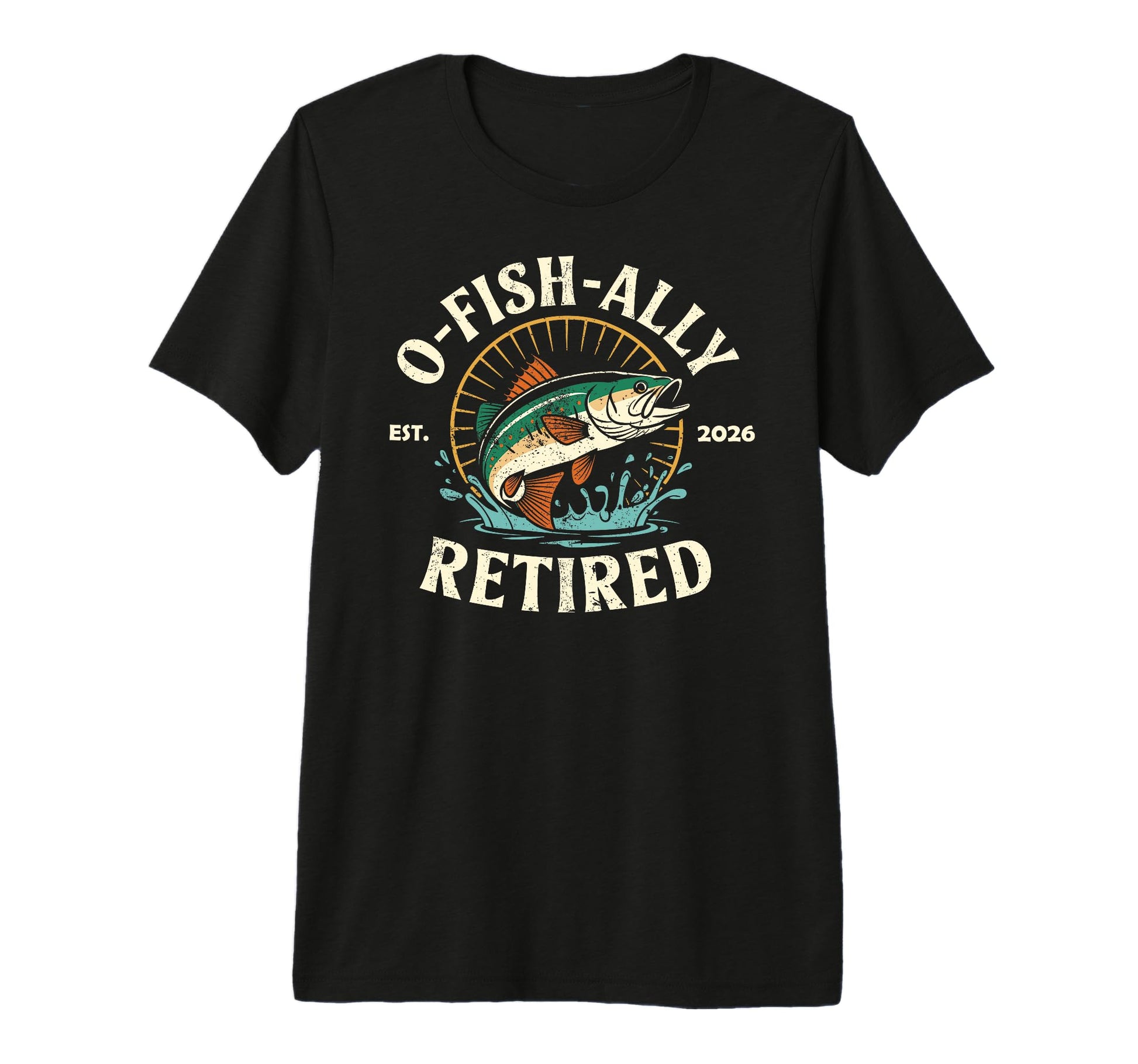 Ofishally Retired Est 2026 Grandpa T-Shirt - Unique Graphic for Adults - T-Shirt, Sweatshirt, Hoodie