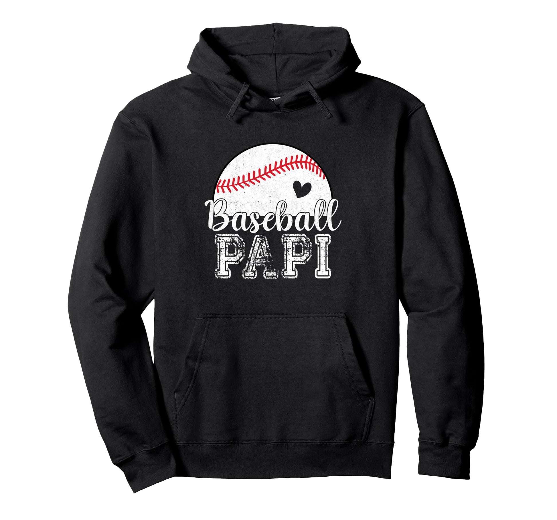 Baseball Papi Gifts Fathers Day Hoodie - Unique Graphic for Adults - T-Shirt, Sweatshirt, Hoodie