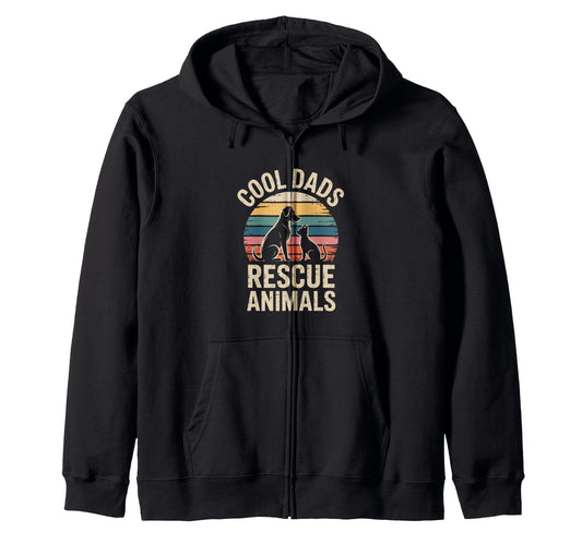 Animal Rescue Dad Shelter Animal Sweatshirt - Aesthetic Graphic Unisex - T-Shirt, Sweatshirt, Hoodie
