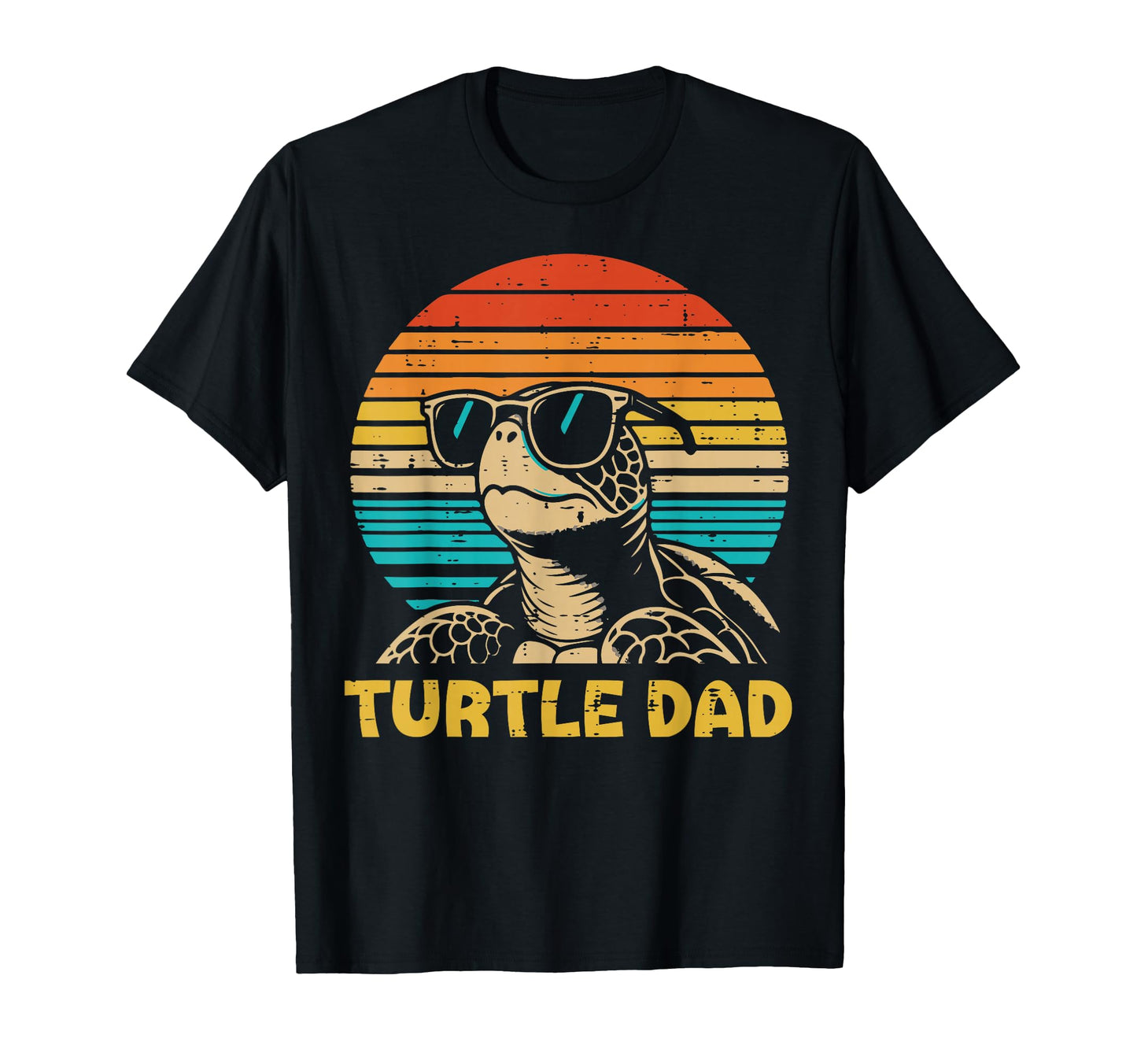 Fathers Day Turtle Dad Sunglasses T-Shirt - Unique Graphic for Adults - T-Shirt, Sweatshirt, Hoodie