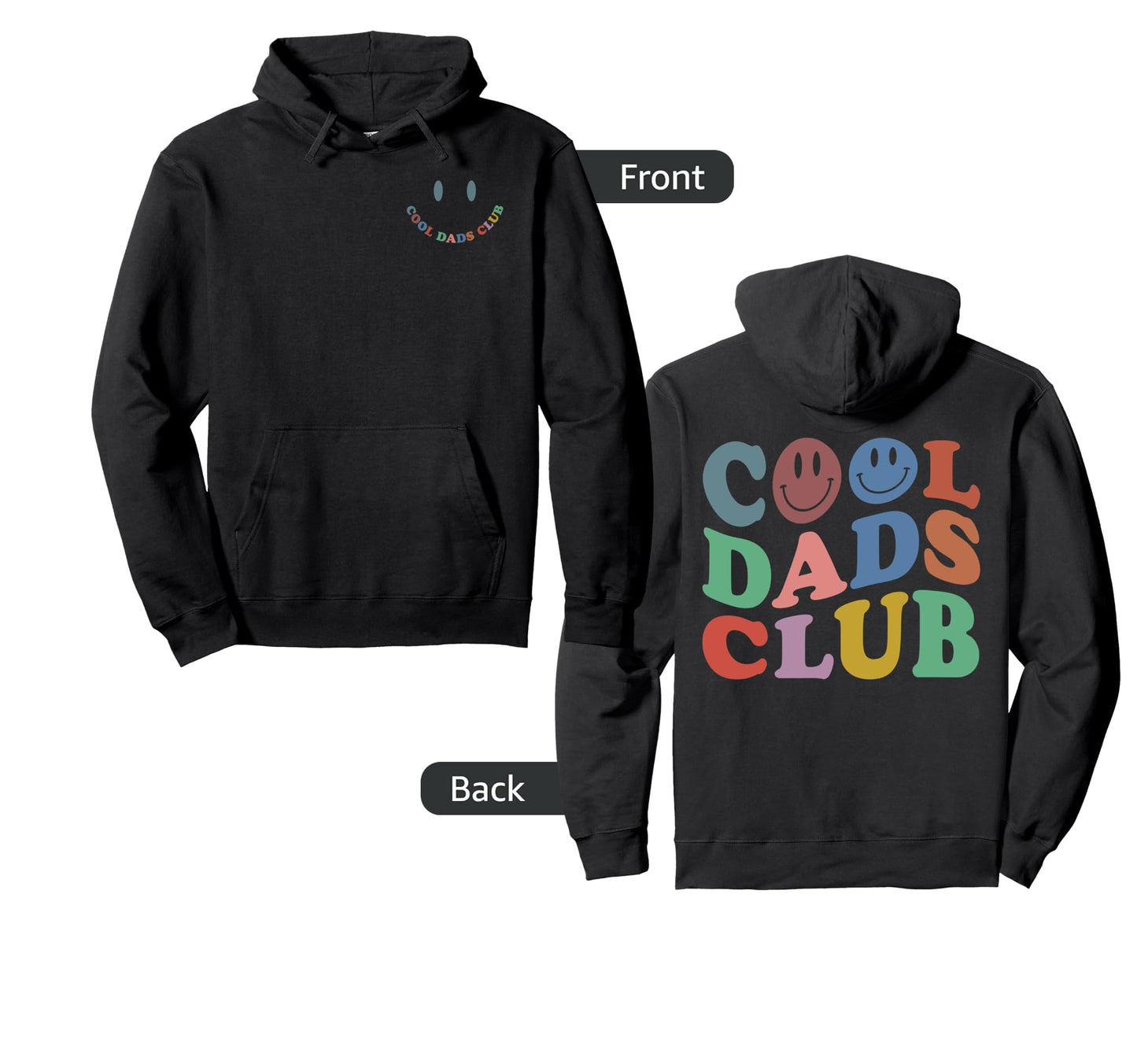 Mens Dads Club Pregnancy Announcement Hoodie - Custom Art Print Men Women - T-Shirt, Sweatshirt, Hoodie