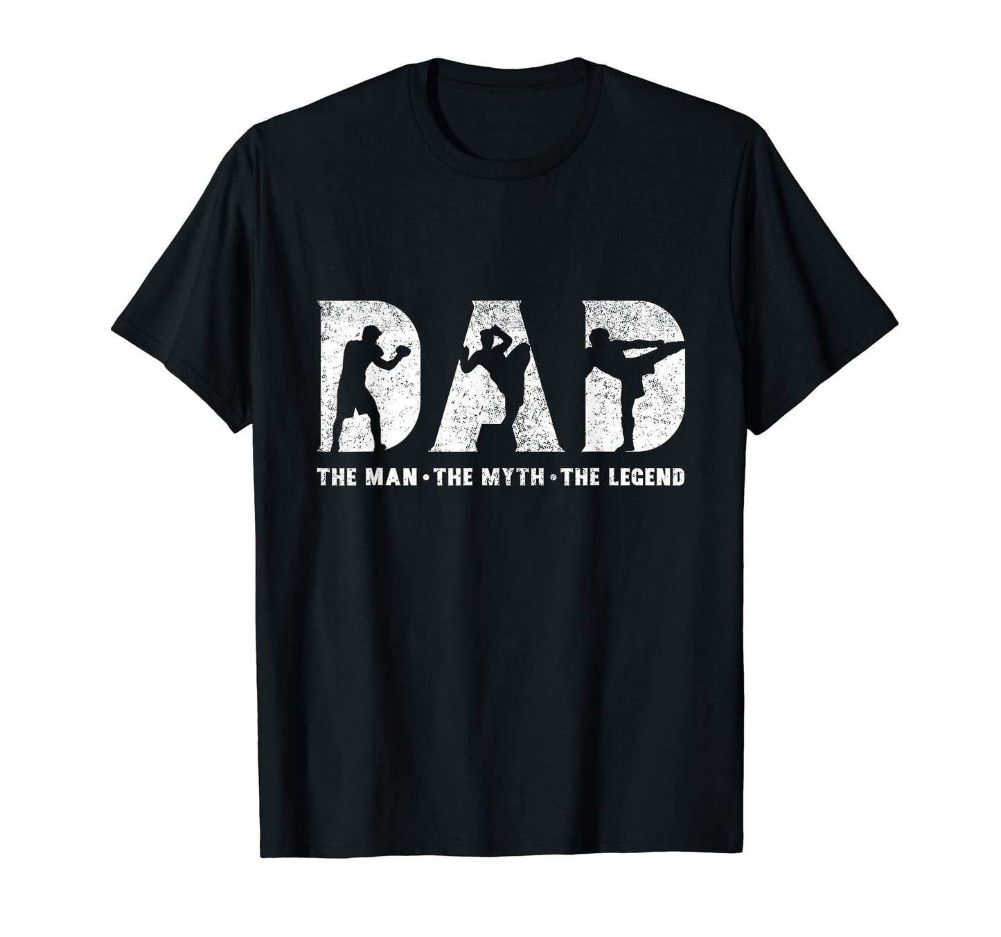 Mma Dad Myth Legend Fathers Day T-Shirt - Fun Novelty Design Men Women - T-Shirt, Sweatshirt, Hoodie