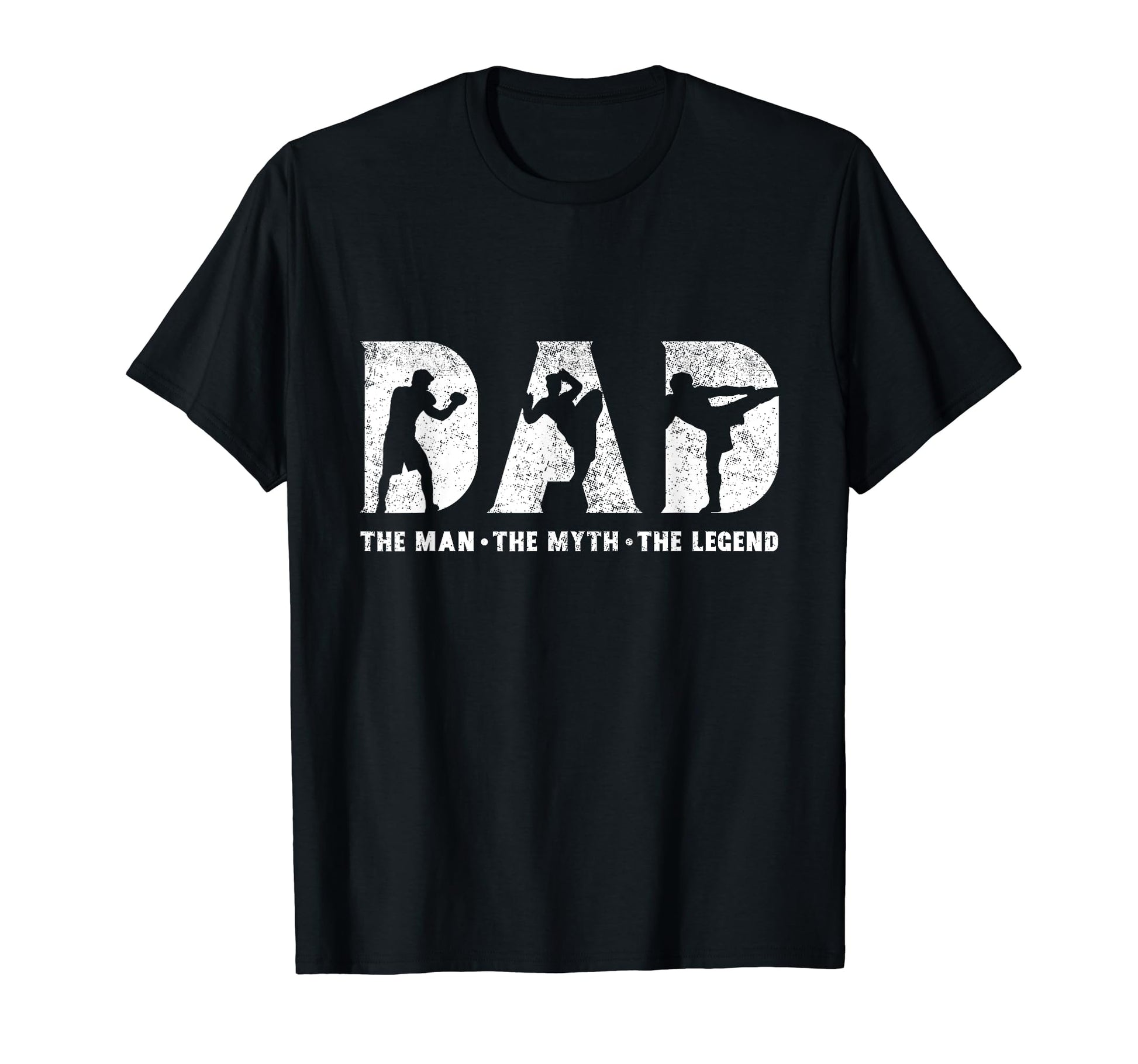 Mma Dad Myth Legend Fathers Day T-Shirt - Fun Novelty Design Men Women - T-Shirt, Sweatshirt, Hoodie