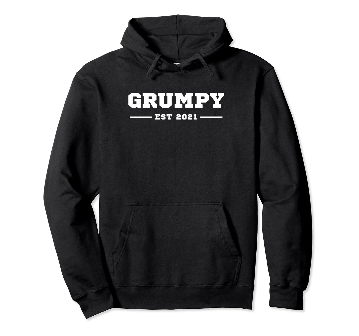 Funny Grandpa Soon To Be Grumpy Est 2021 Hoodie - Aesthetic Graphic Unisex - T-Shirt, Sweatshirt, Hoodie
