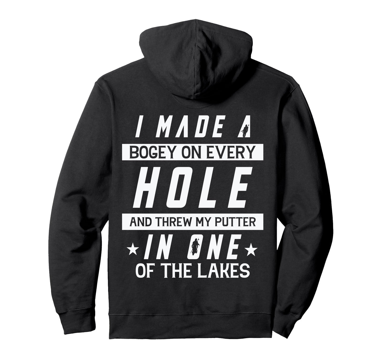 Golfing Lover Club Best Golfer Dad Pun Hoodie - Minimalist Print Unisex - T-Shirt, Sweatshirt, Hoodie
