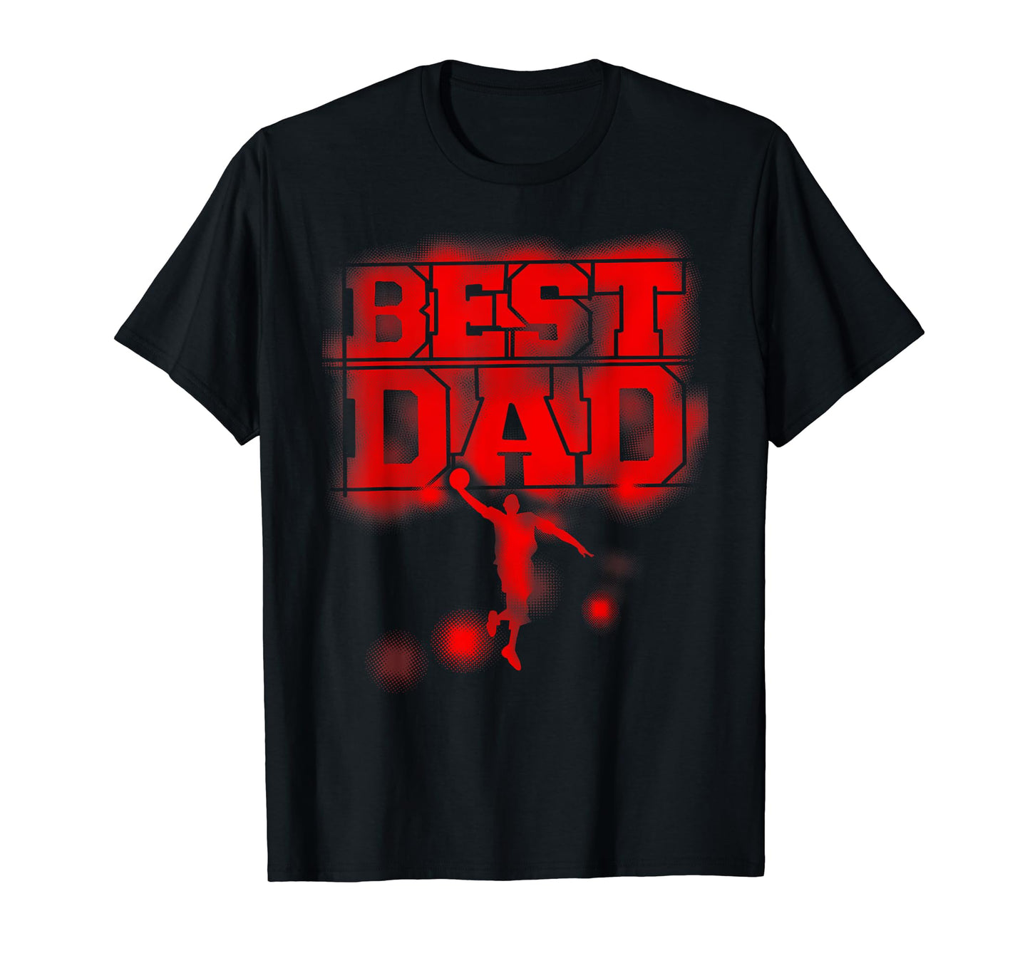 Best Dad Basketball Player Fathers Day T-Shirt - Graphic Print Unisex - T-Shirt, Sweatshirt, Hoodie