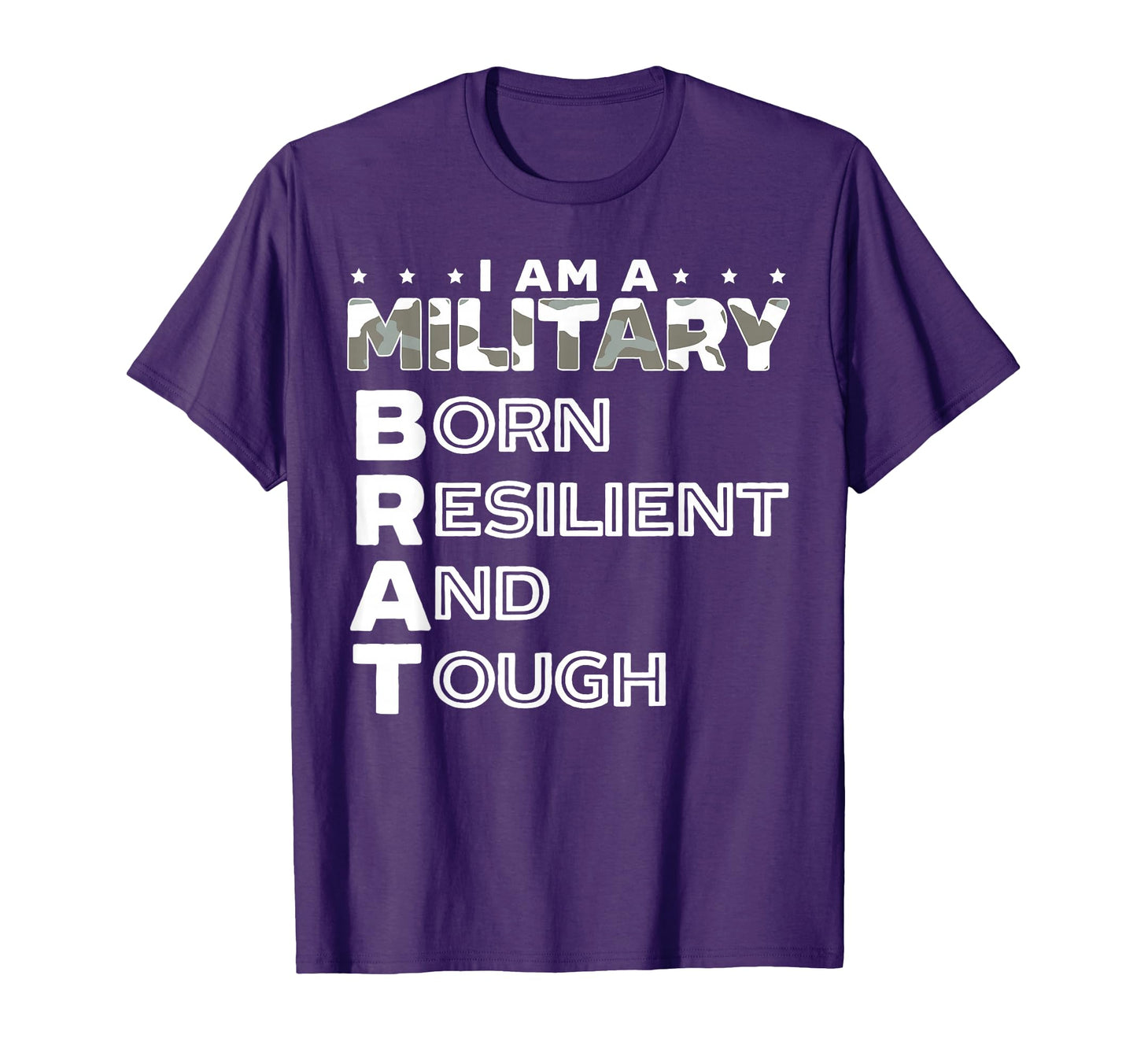 I Am Military Brat Veteran Soldier T-Shirt - Unique Graphic Unisex - T-Shirt, Sweatshirt, Hoodie