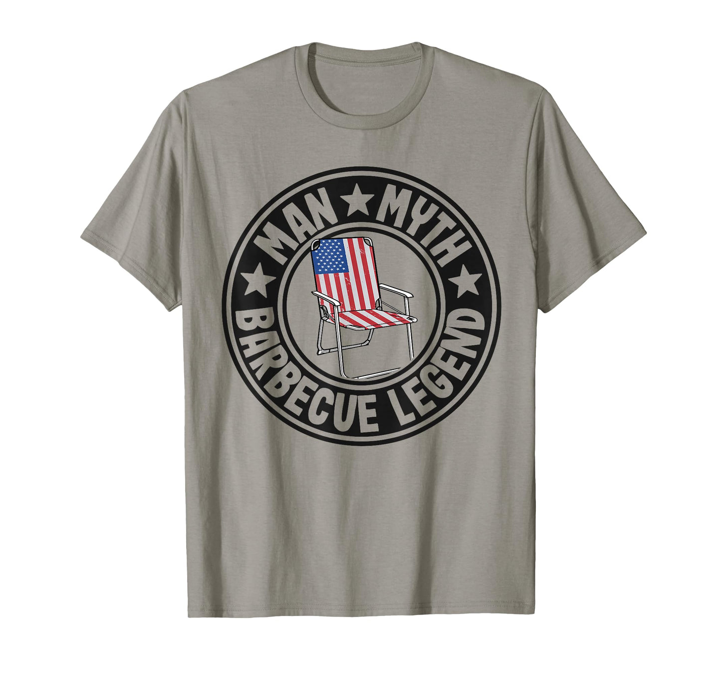 Myth Barbecue Legend Dad Bbq T-Shirt - Streetwear Style for Adults - T-Shirt, Sweatshirt, Hoodie