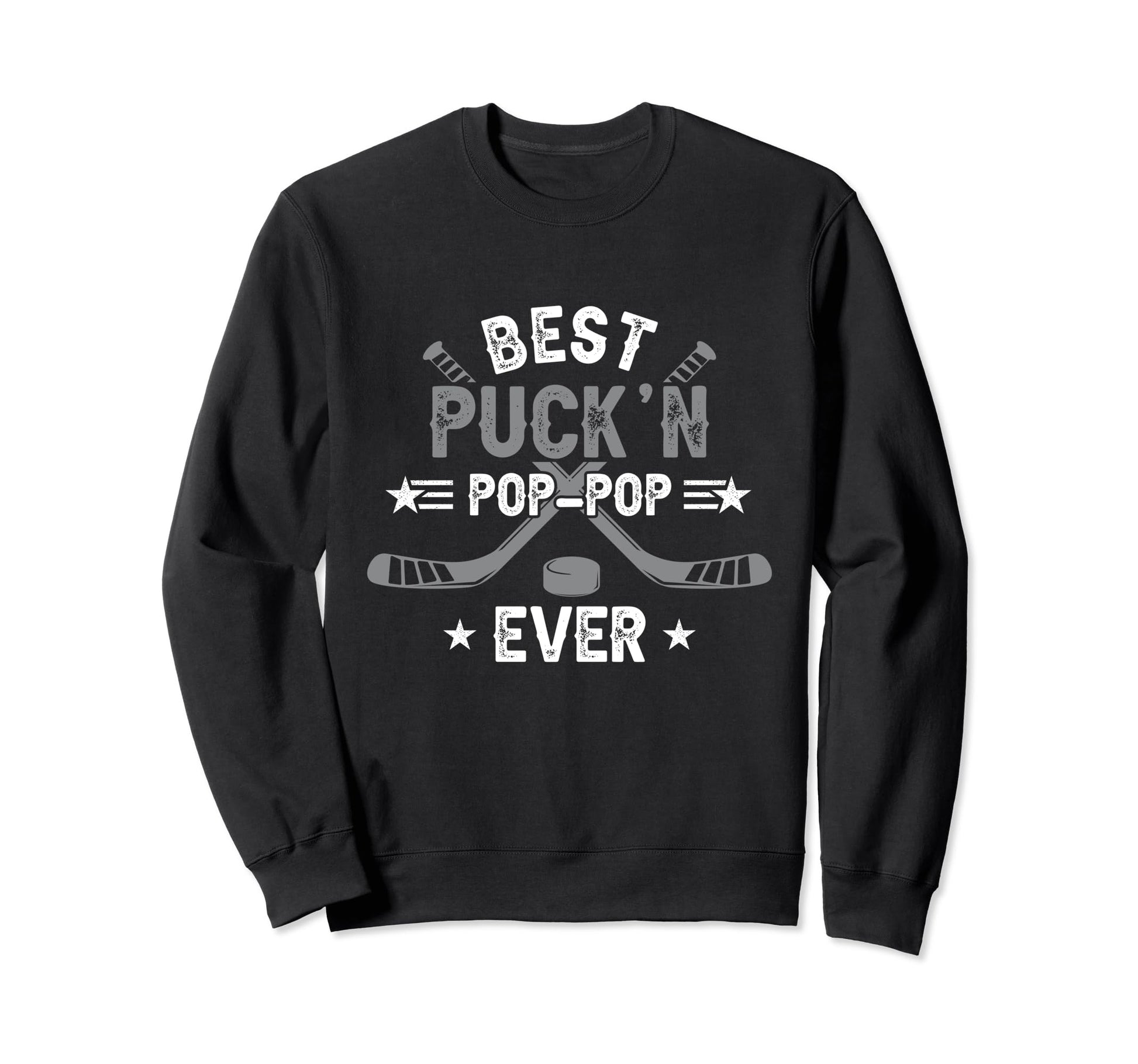 Funny Fathers Day Best Puckn Pop Sweatshirt - Minimalist Print Men Women - T-Shirt, Sweatshirt, Hoodie