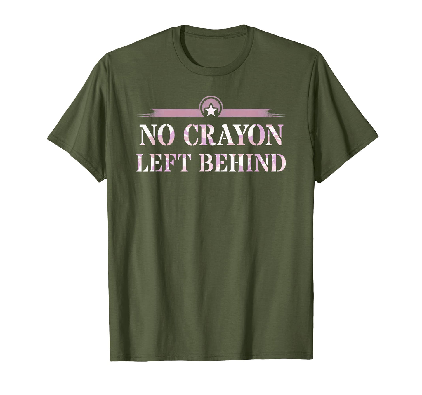 No Crayon Left Behind Soldier Squad T-Shirt - Custom Art Print Men Women - T-Shirt, Sweatshirt, Hoodie