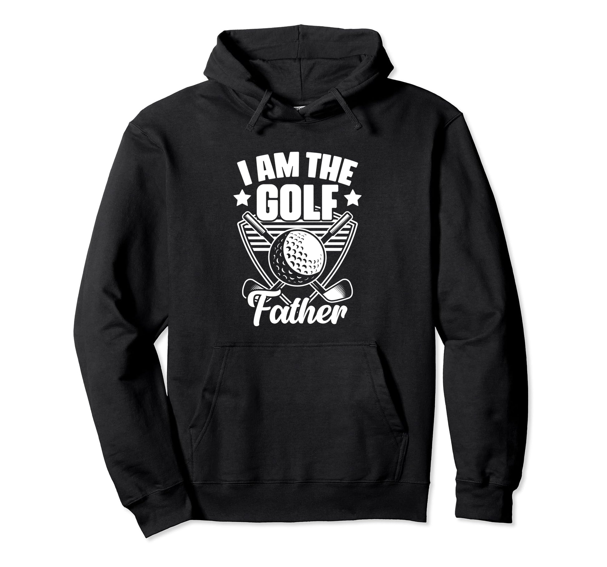 Golf Father Golf Player Dad Hoodie - Casual Everyday Wear Men Women - T-Shirt, Sweatshirt, Hoodie