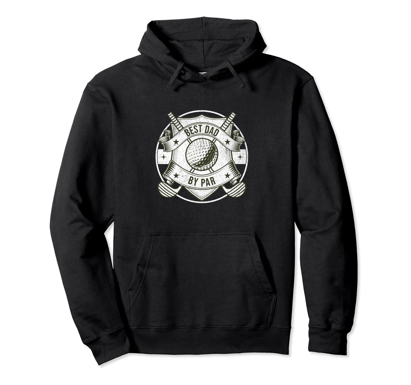 Funny Best Dad Par Golf Fathers Hoodie - Casual Everyday Wear for Adults - T-Shirt, Sweatshirt, Hoodie