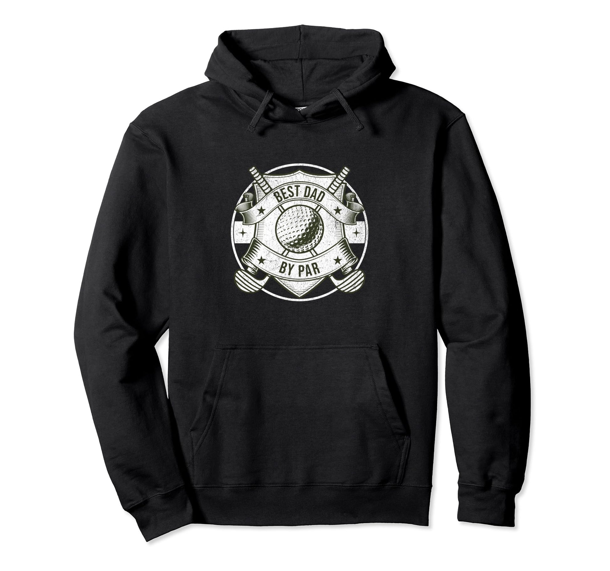 Funny Best Dad Par Golf Fathers Hoodie - Casual Everyday Wear for Adults - T-Shirt, Sweatshirt, Hoodie
