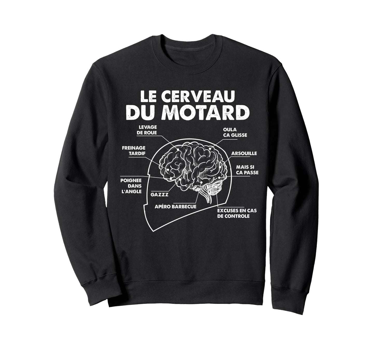 Biker Motorcycle Gift Sweatshirt - Casual Everyday Wear Men Women - T-Shirt, Sweatshirt, Hoodie